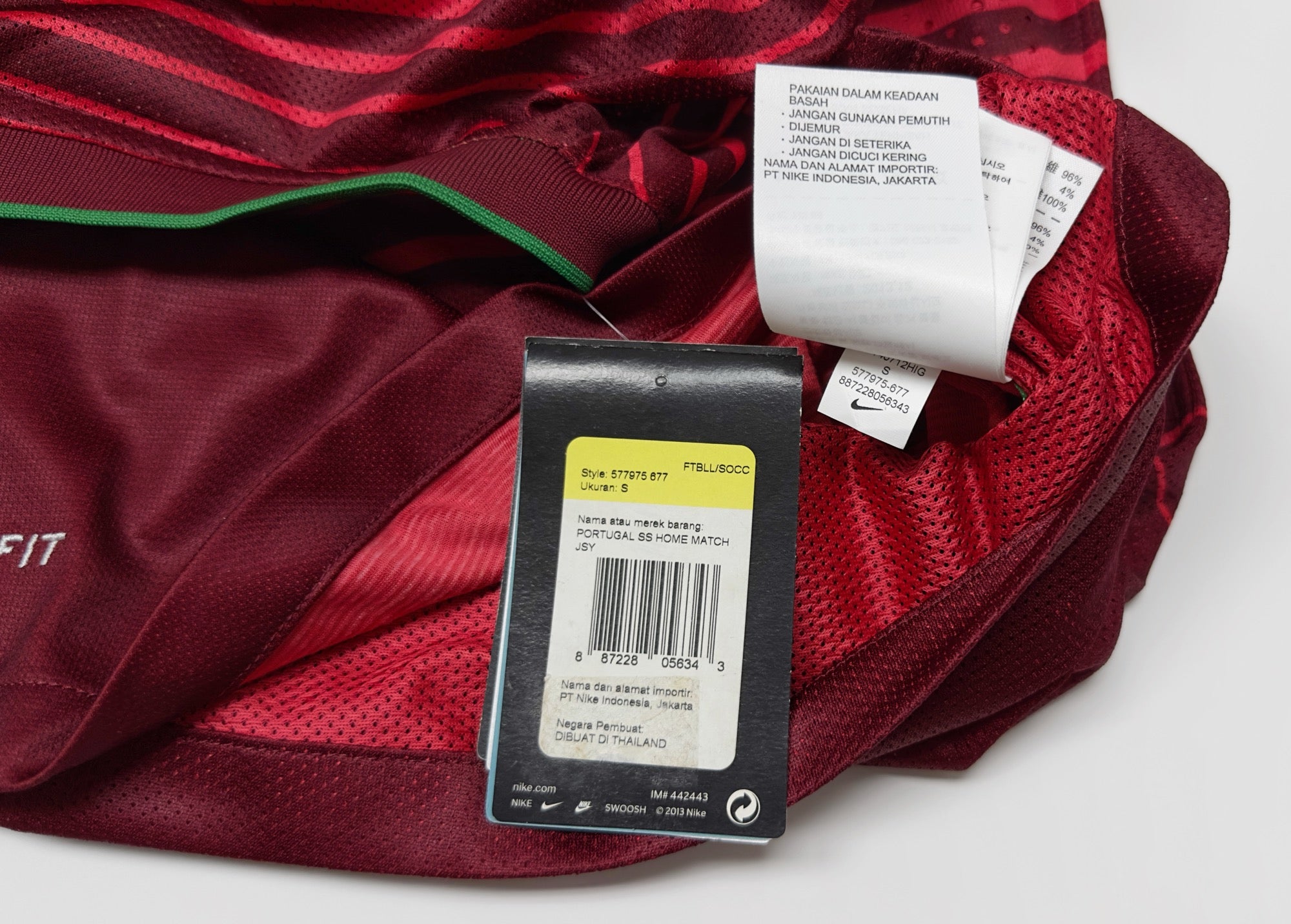 2014/15 Portugal #7 RONALDO Home Jersey (S)