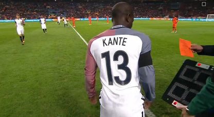 2016 France #13 KANTE Away Jersey (M) L/S