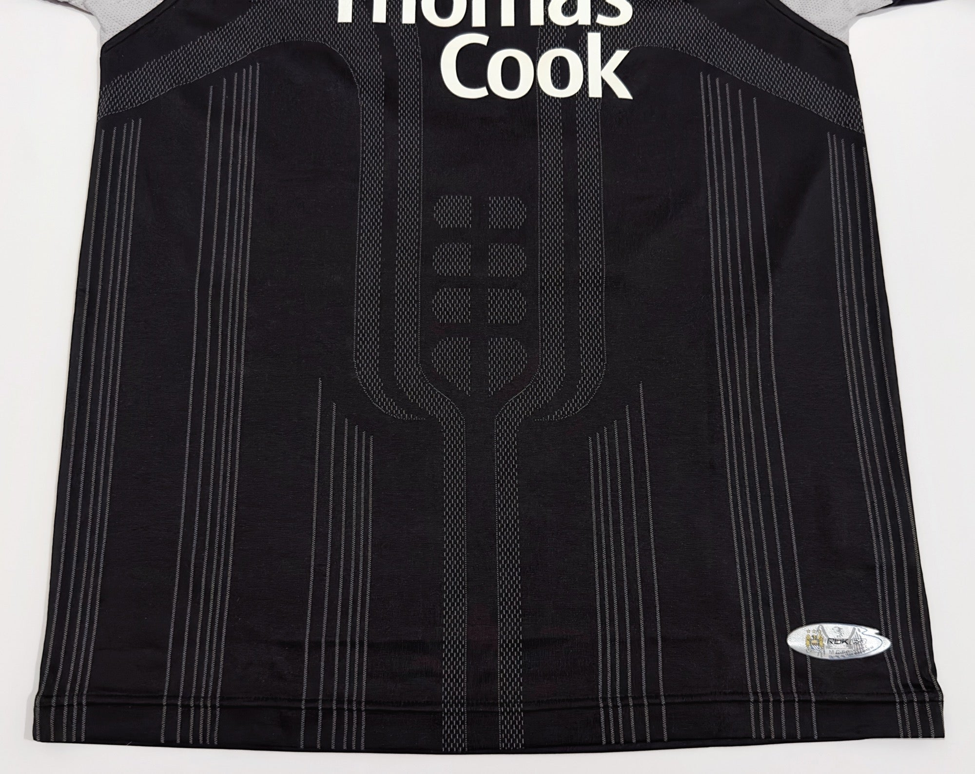 2006/07 Man City #17 SUN Away Jersey (M)