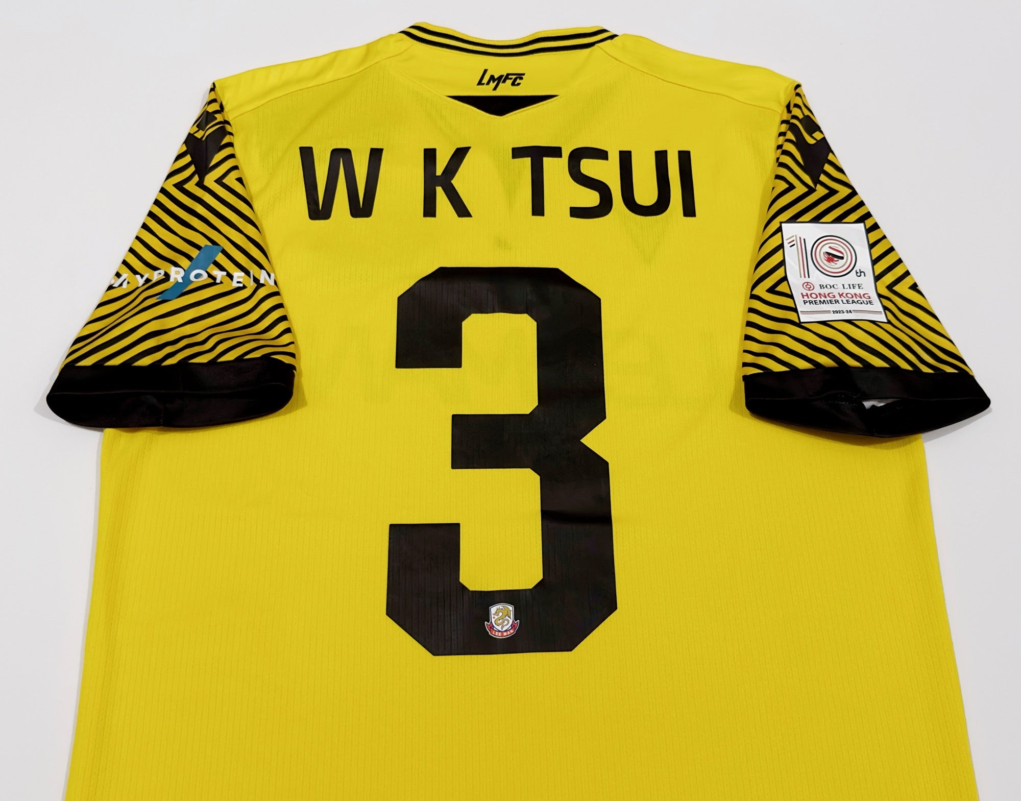 2023/24 Lee Man #3 W K TSUI Home Jersey (M)