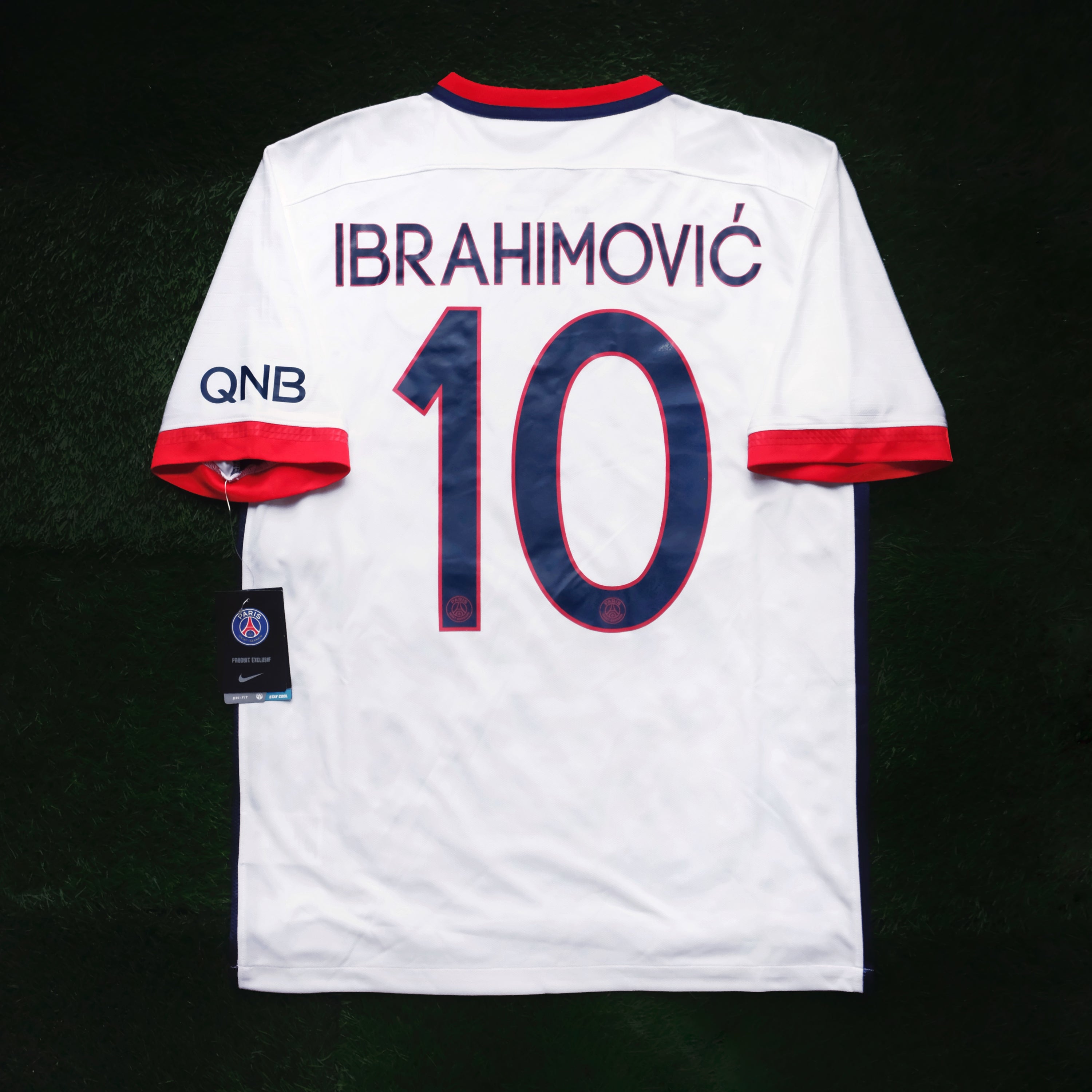 2015/16 PSG #10 IBRAHIMOVIC Away Jersey (S)