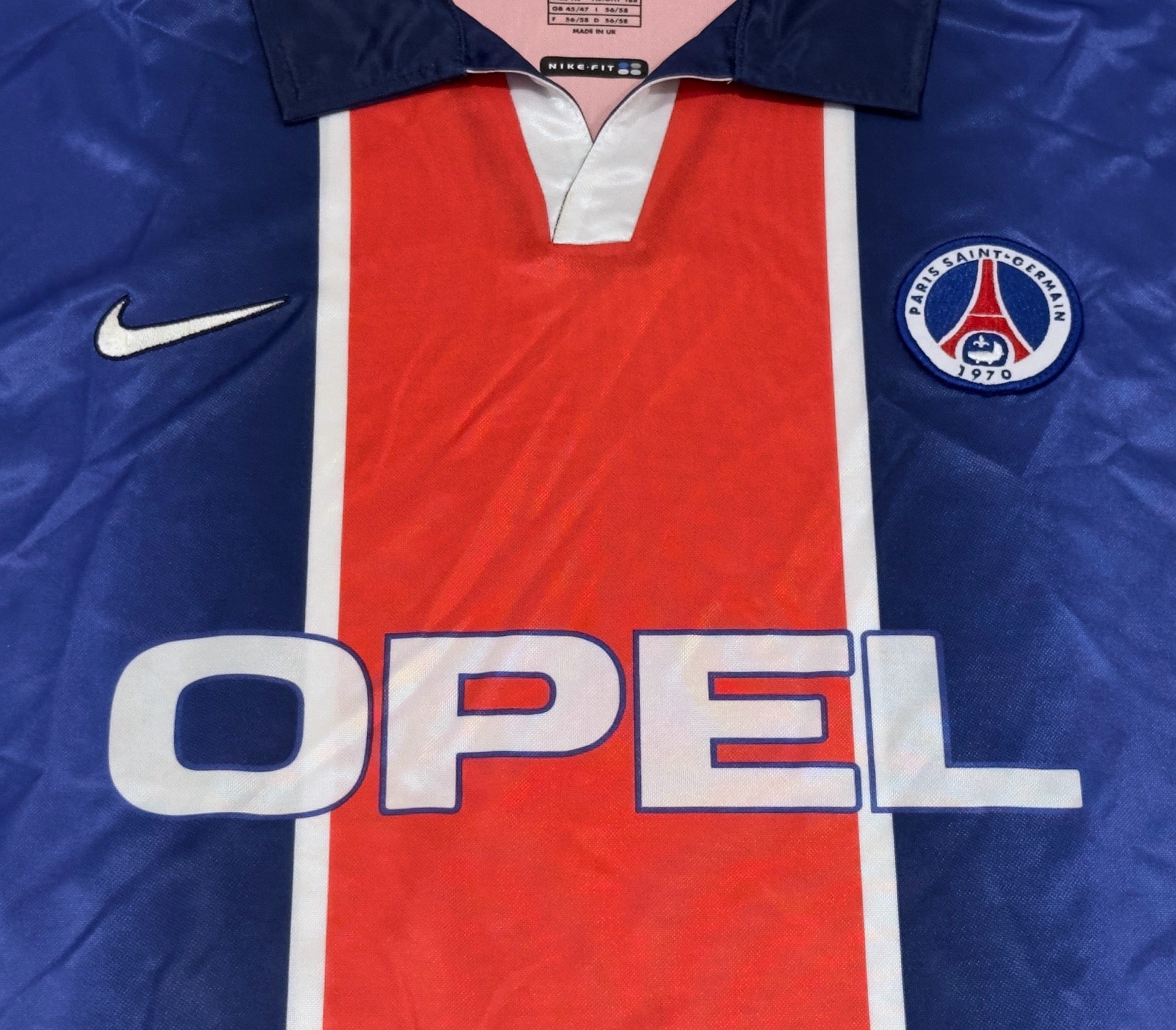 1998/99 PSG European Home Jersey (XL) L/S