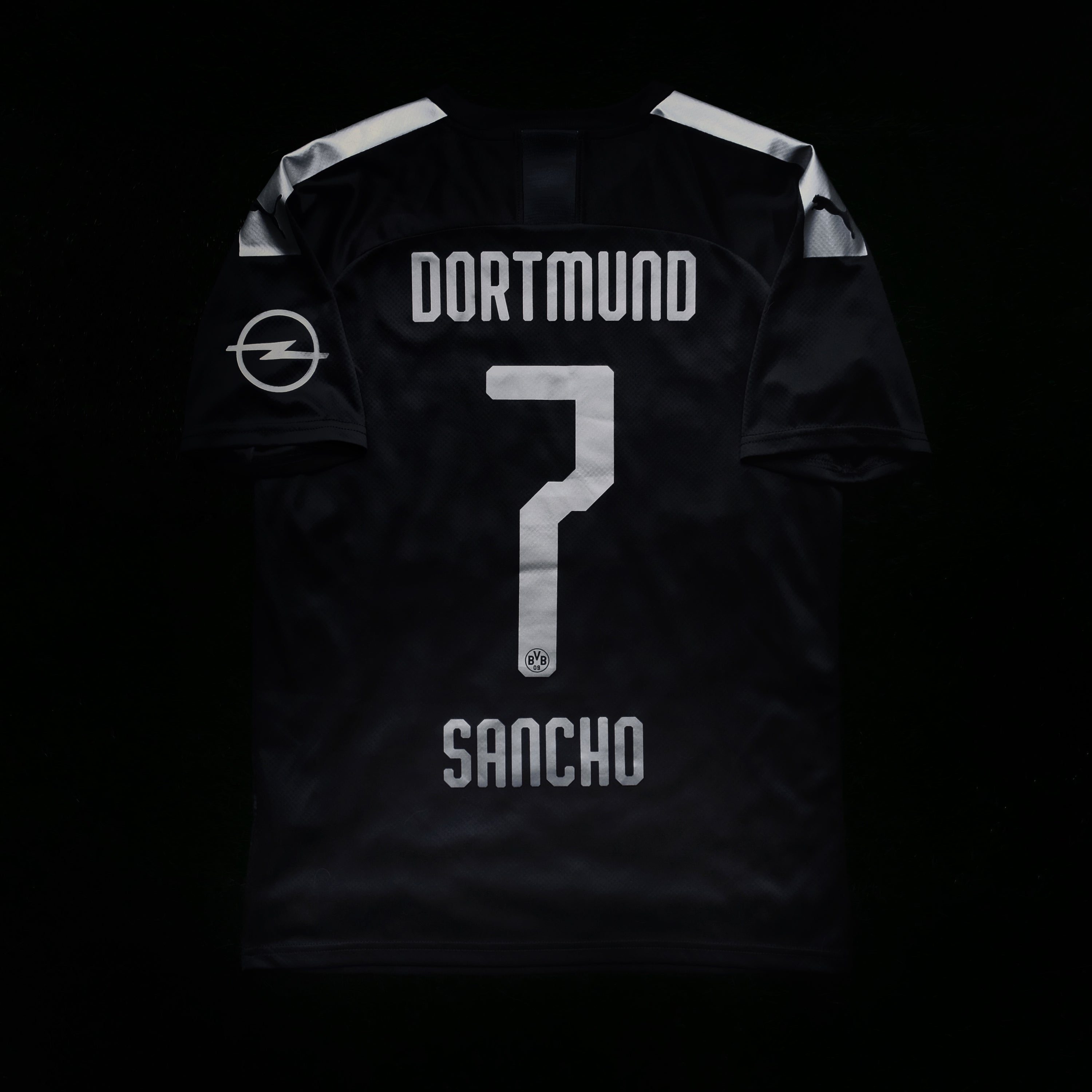 2019/20 Borussia Dortmund #7 SANCHO Away Jersey (S)