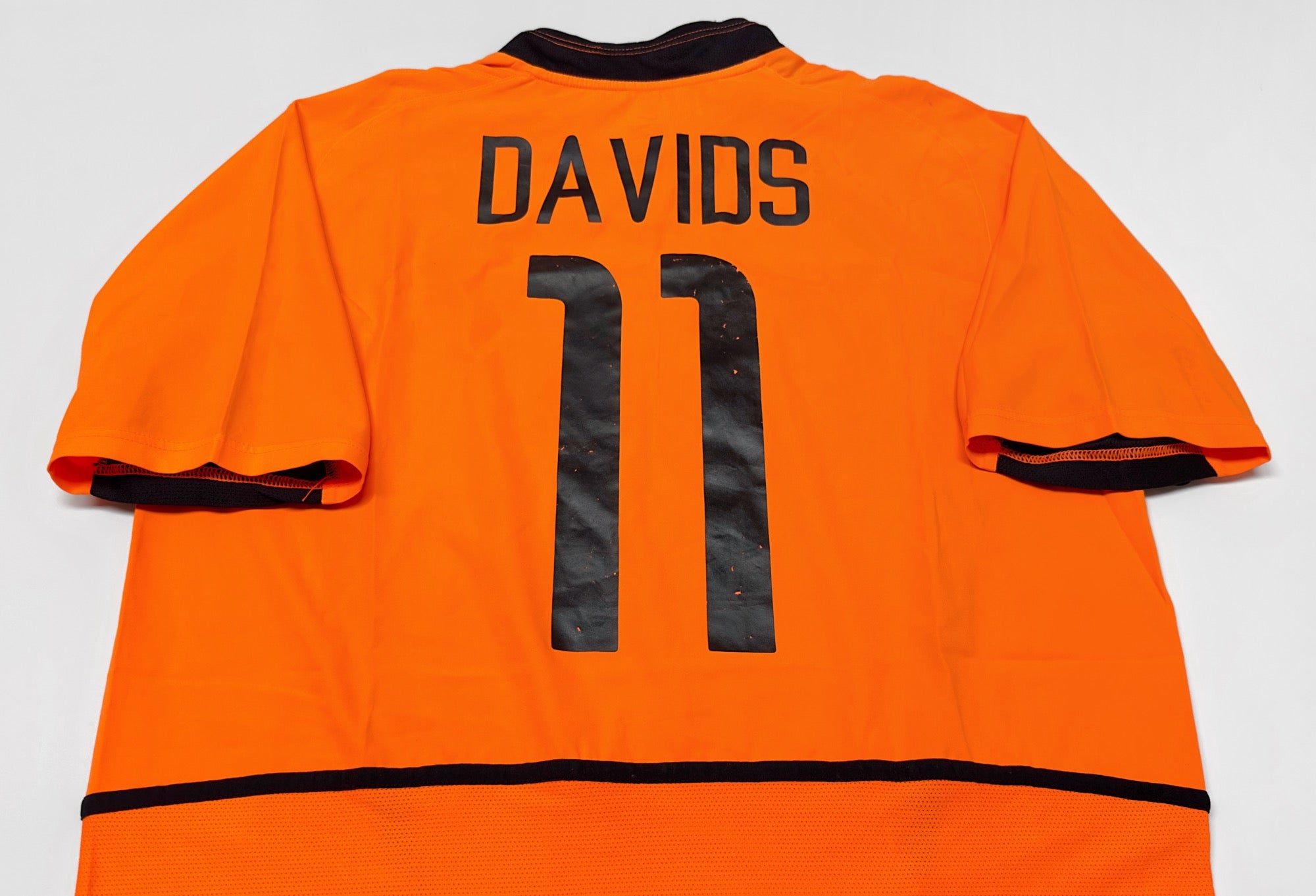 2002/03 Netherlands #11 DAVIDS Home Jersey (L)