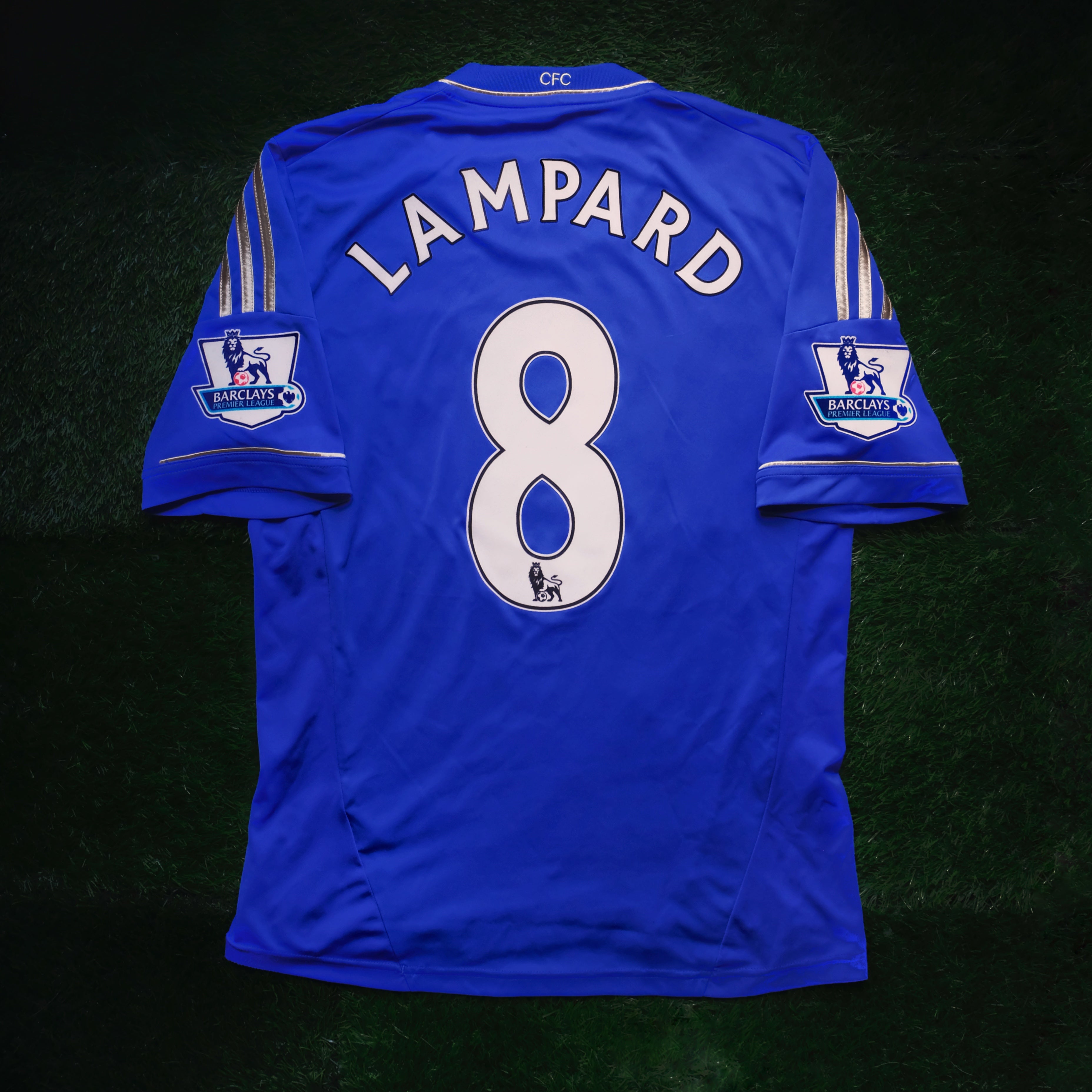 2012/13 Chelsea #8 LAMPARD Home Jersey (M) – Double Kick Football