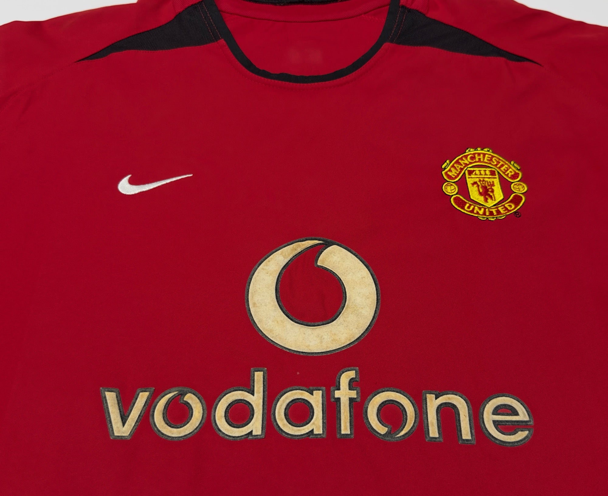 2002/03 Man Utd #7 BECKHAM Home Jersey (L) L/S