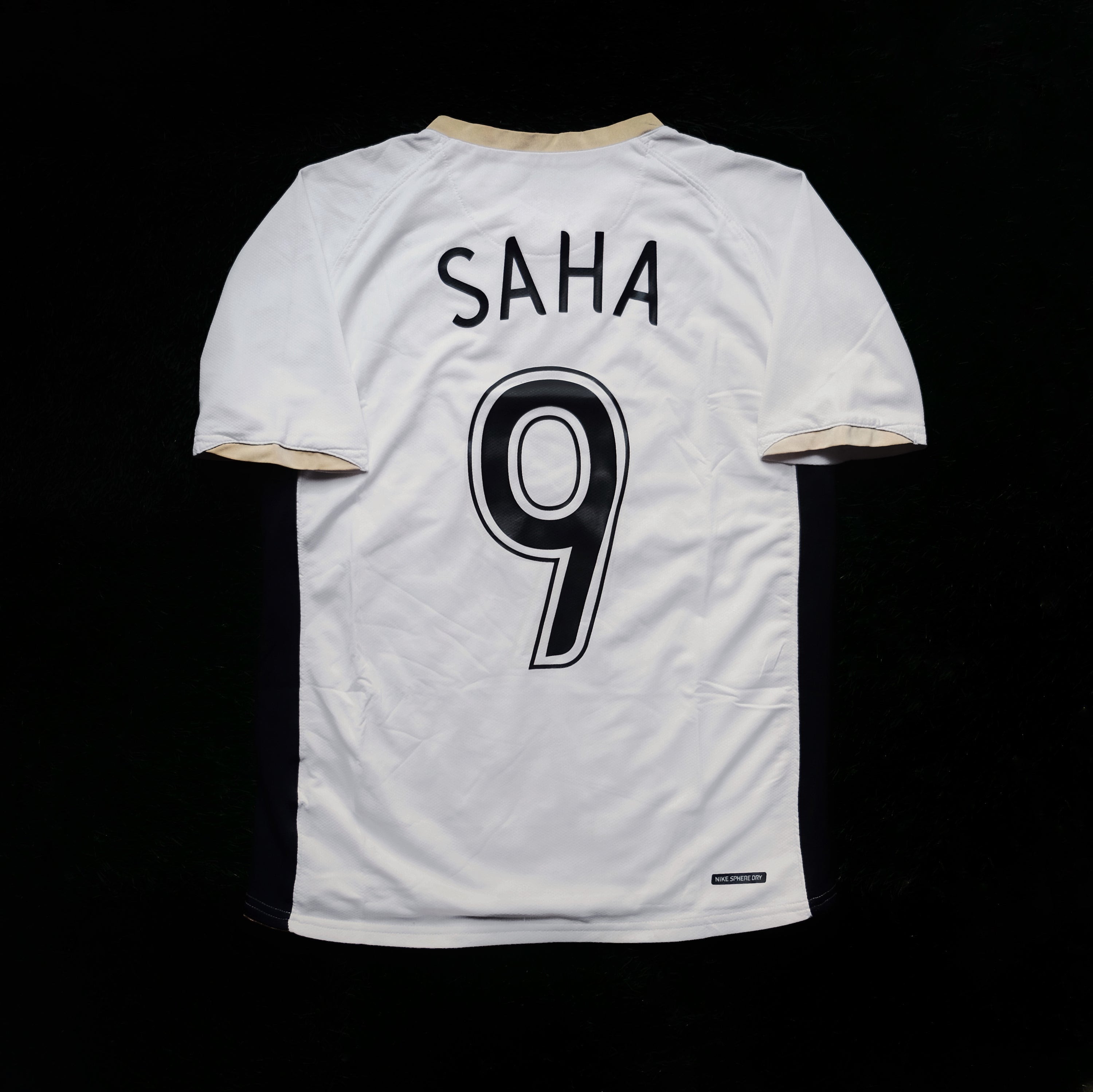 2006/08 Man Utd #9 SAHA Away Jersey (Y)