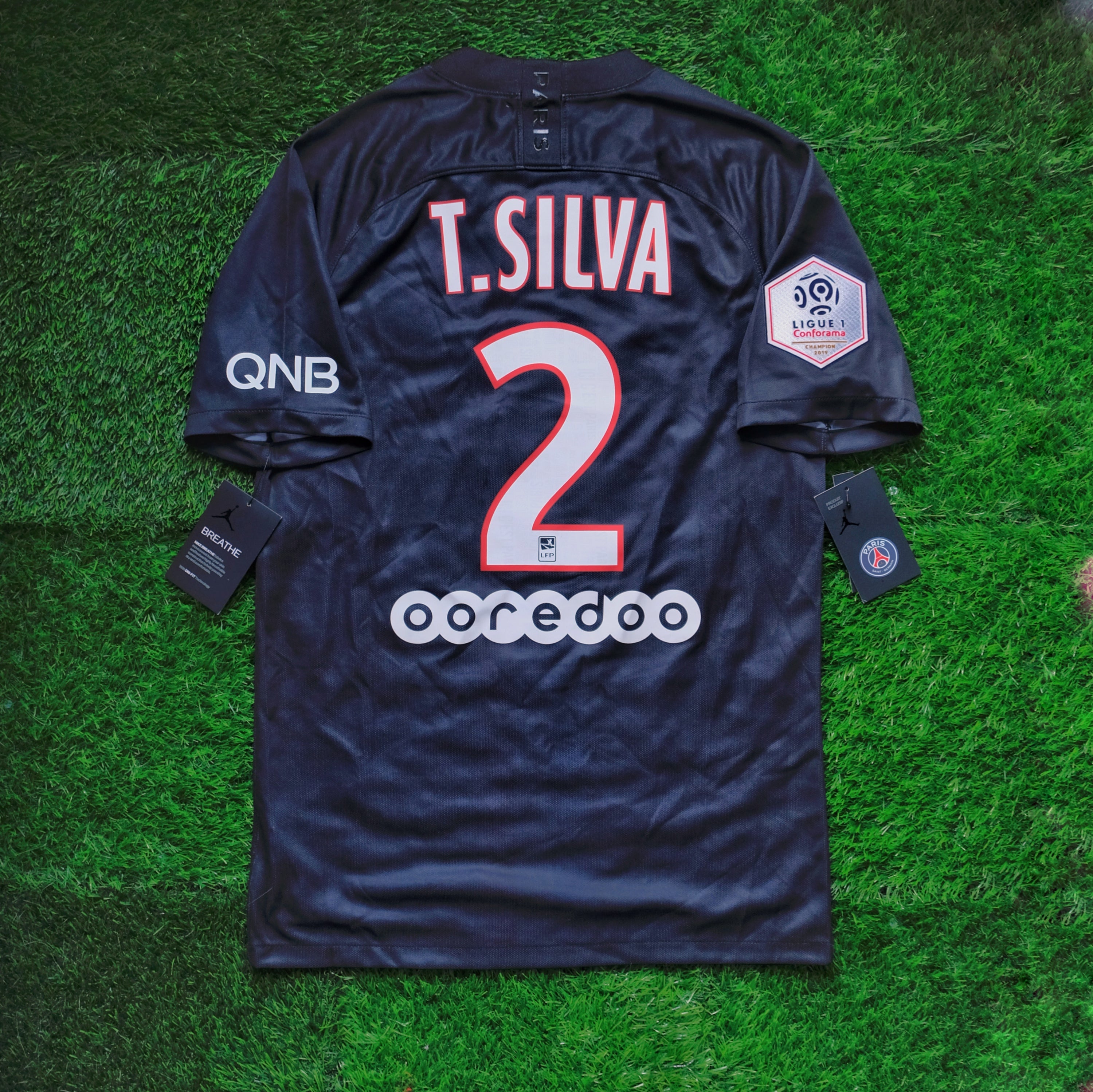 2019/20 PSG #2 T.SILVA Fourth Jersey (S)