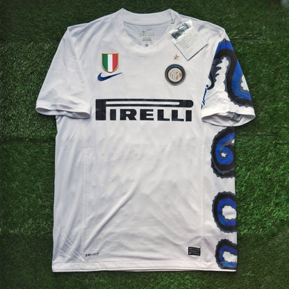 2010/11 Inter Milan #9 ETO'O Away Jersey (L)