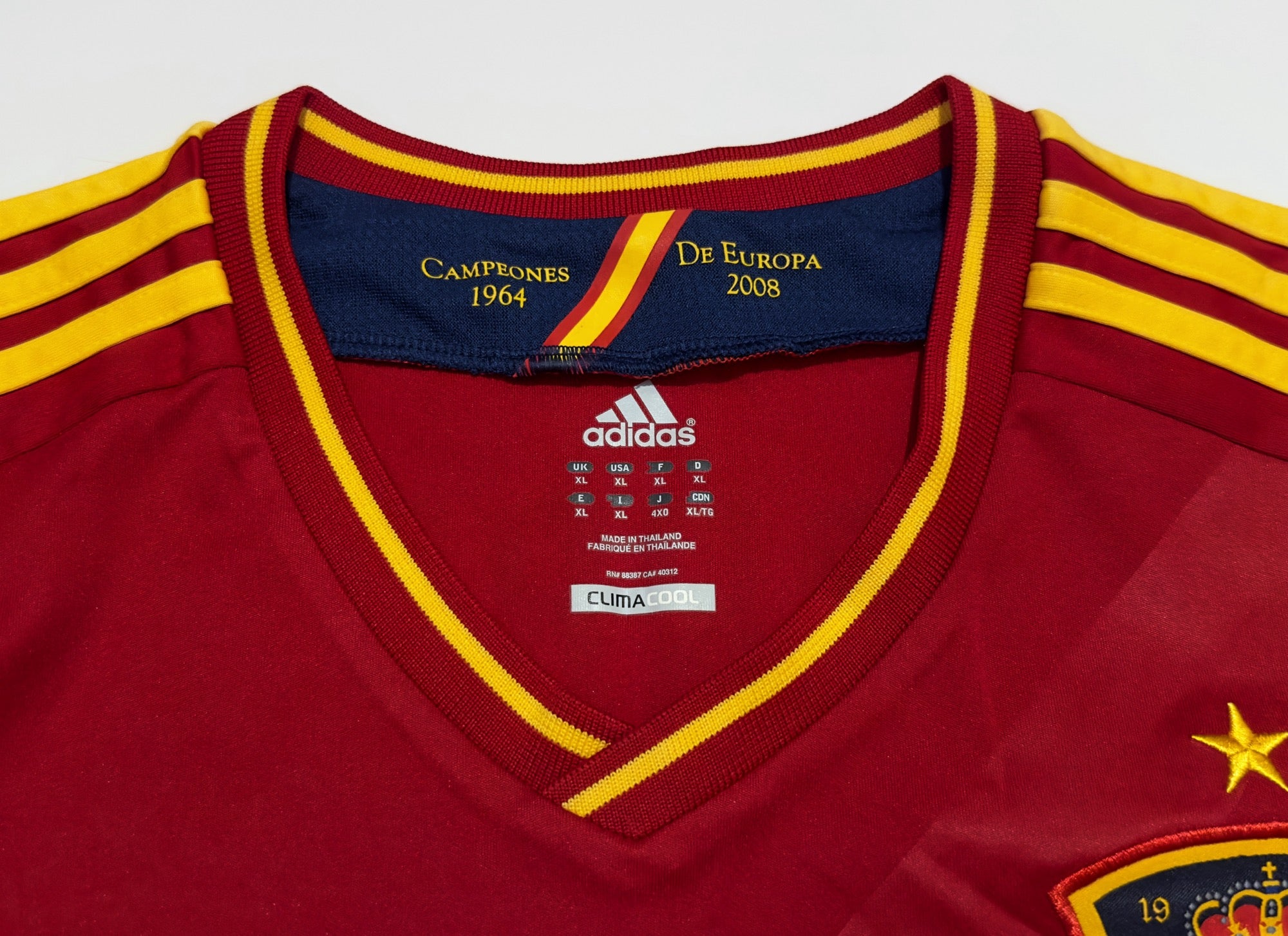 2012 Spain #9 TORRES Home Jersey (XL)