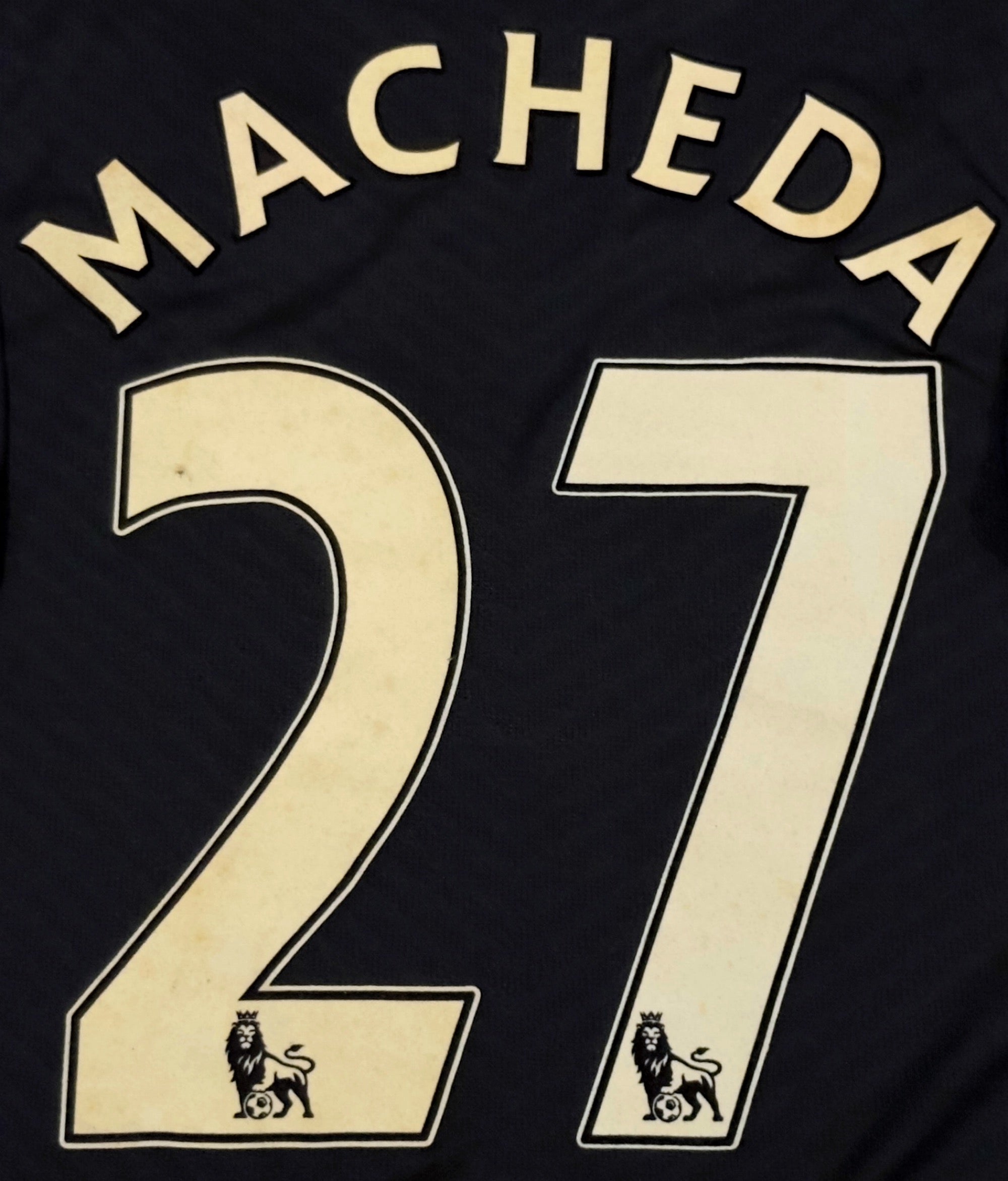 2009/10 Man Utd #27 MACHEDA Away Jersey (S)