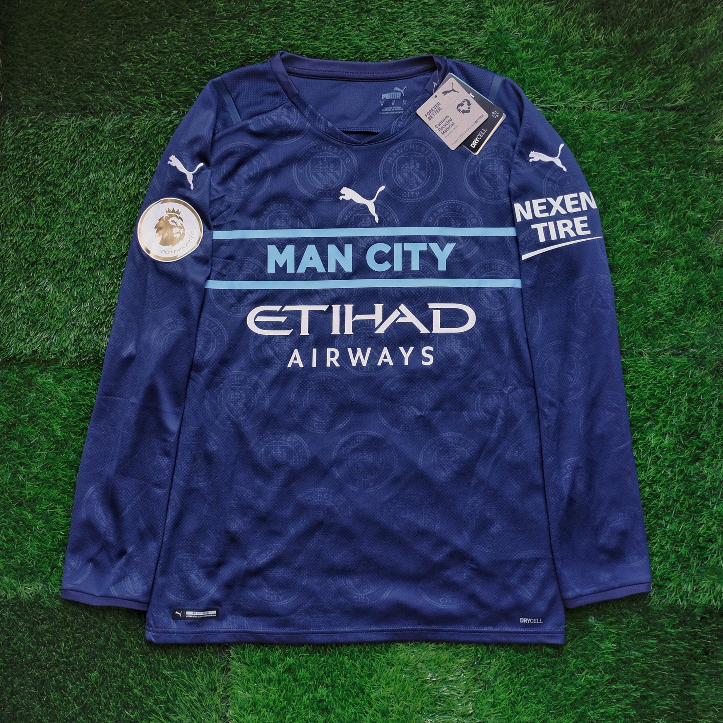 2021/22 Man City Third Jersey (M) L/S