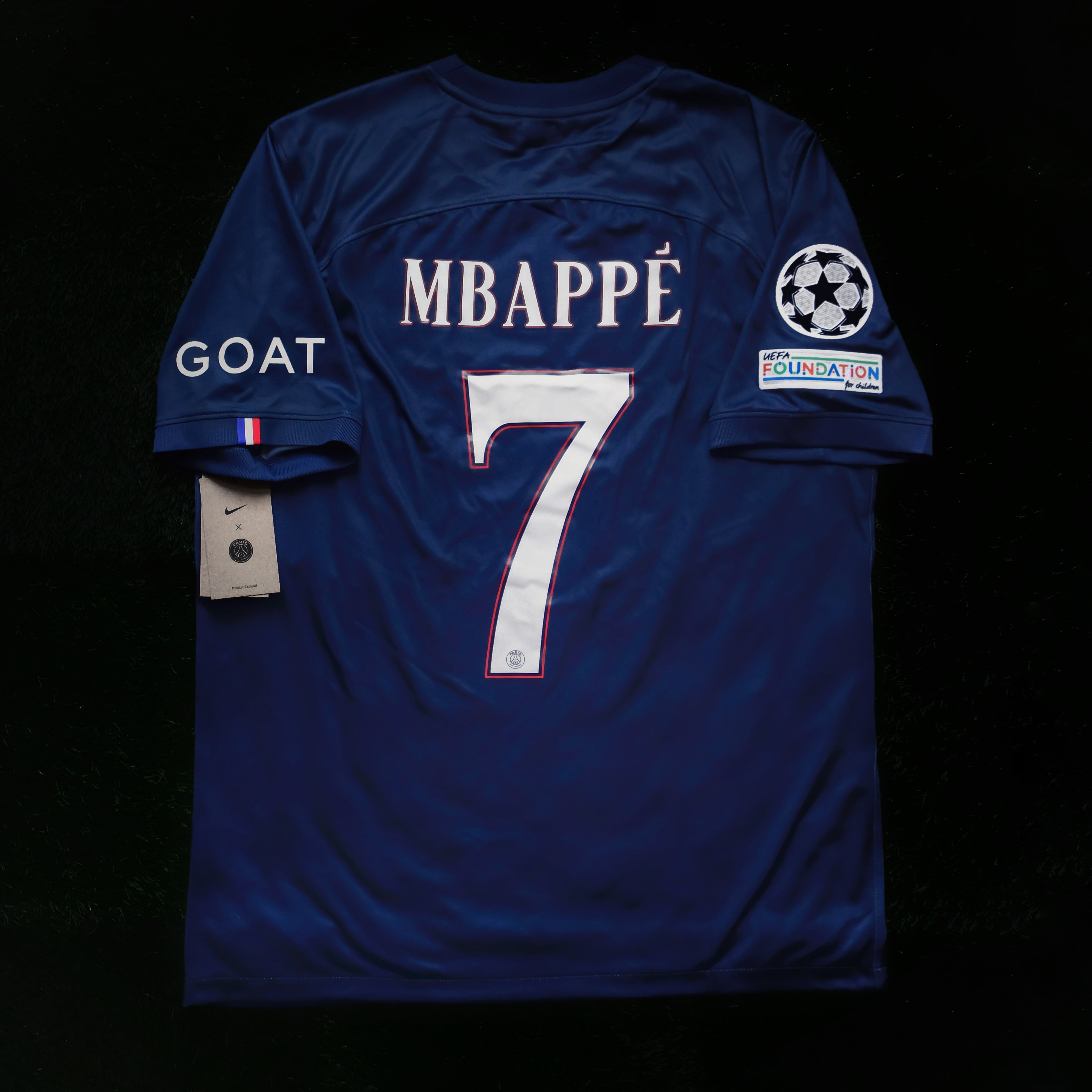 2022/23 PSG #7 MBAPPE Home Jersey (L) – Double Kick Football