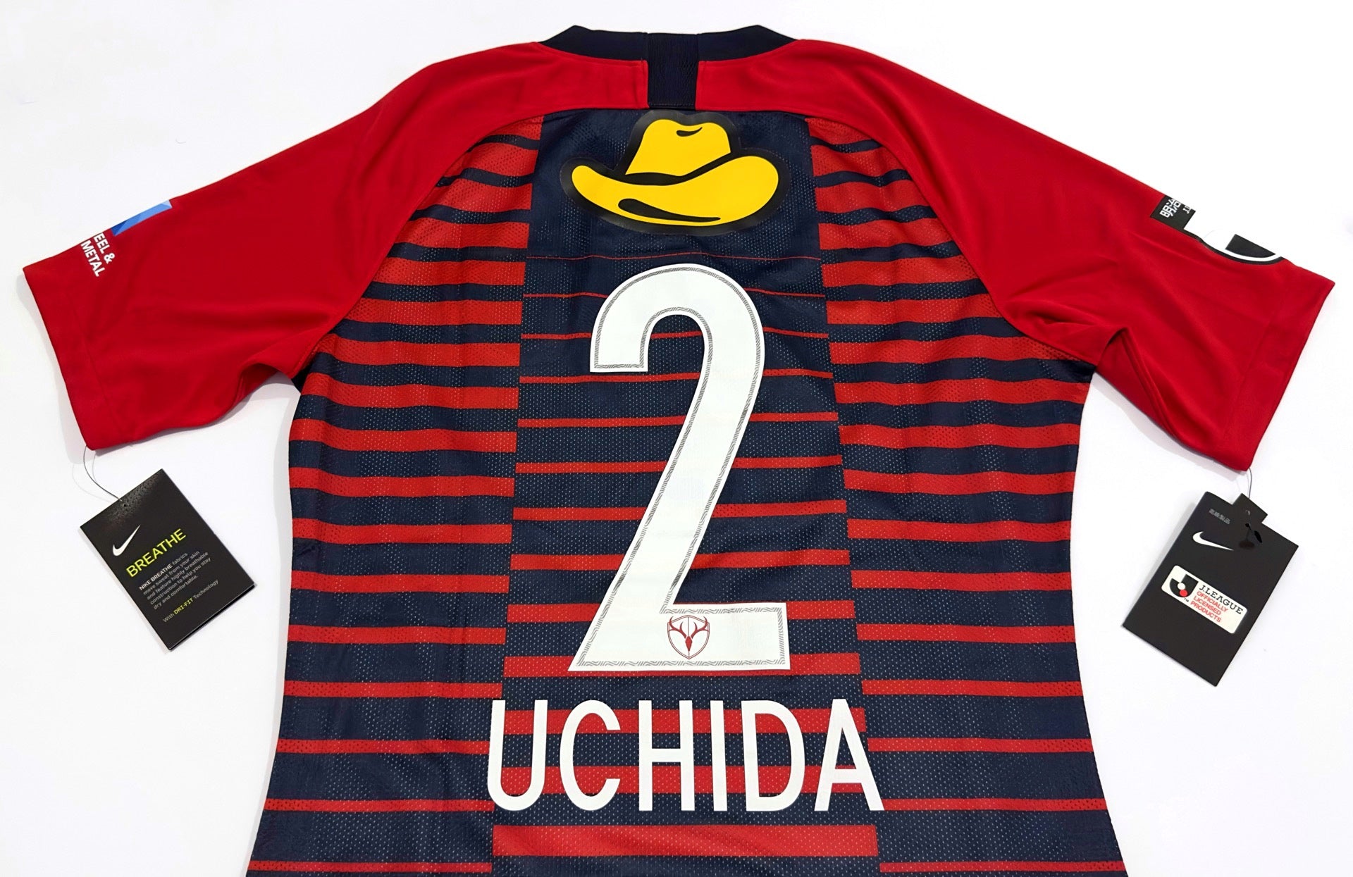 2019 Kashima Antlers #2 UCHIDA Home Jersey (M)