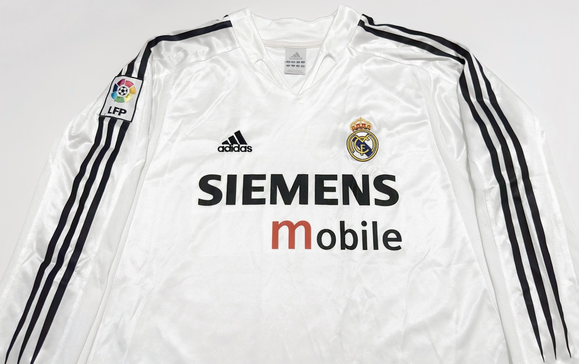 2004/05 Real Madrid Home Jersey (L) L/S