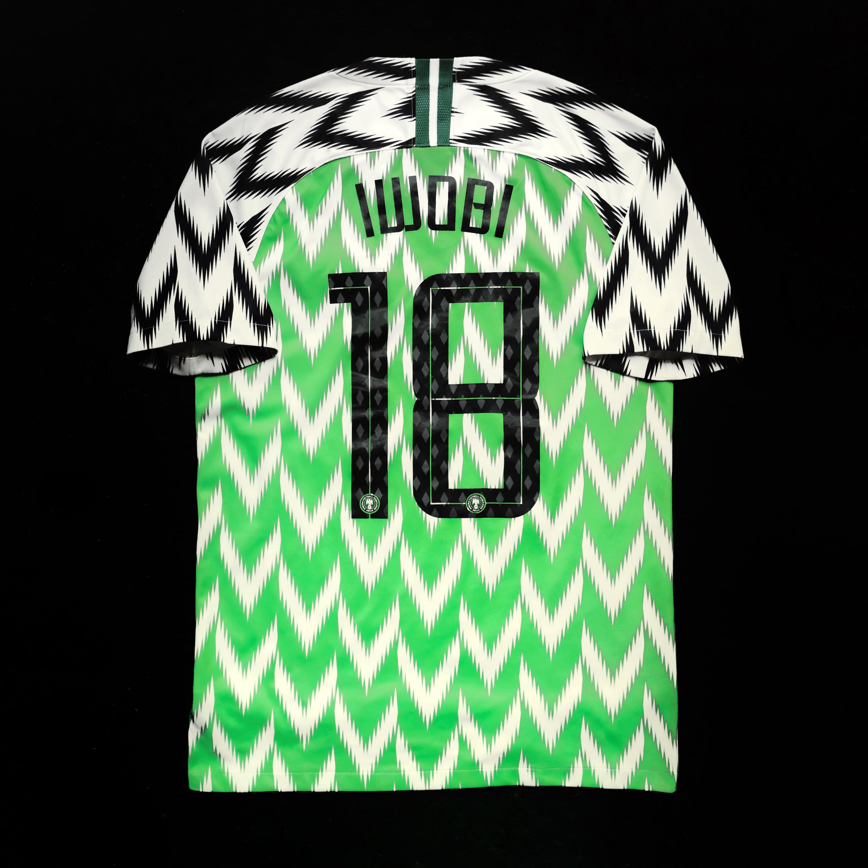 2018/19 Nigeria Home #18 IWOBI Jersey (S)