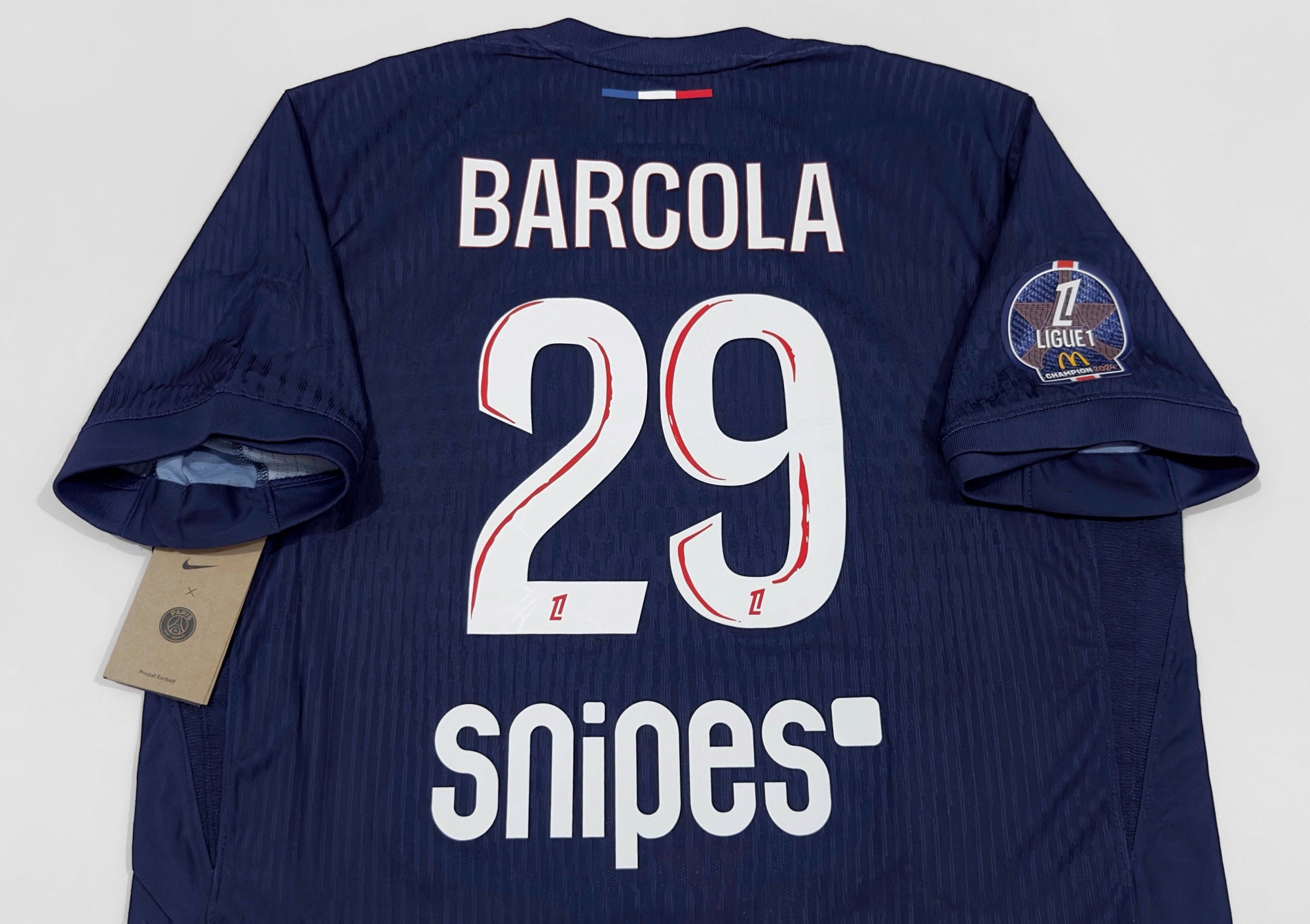 2024/25 PSG #29 BARCOLA Home Jersey (L)