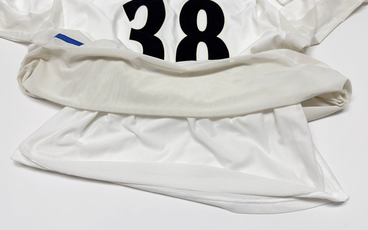 2002/03 Leeds United #38 MILNER Home Jersey (L) L/S