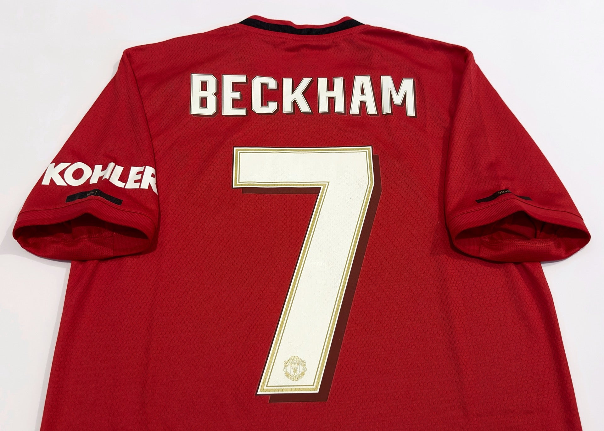 2019/20 Man Utd #7 BECKHAM Home Jersey (S) – Double Kick Football