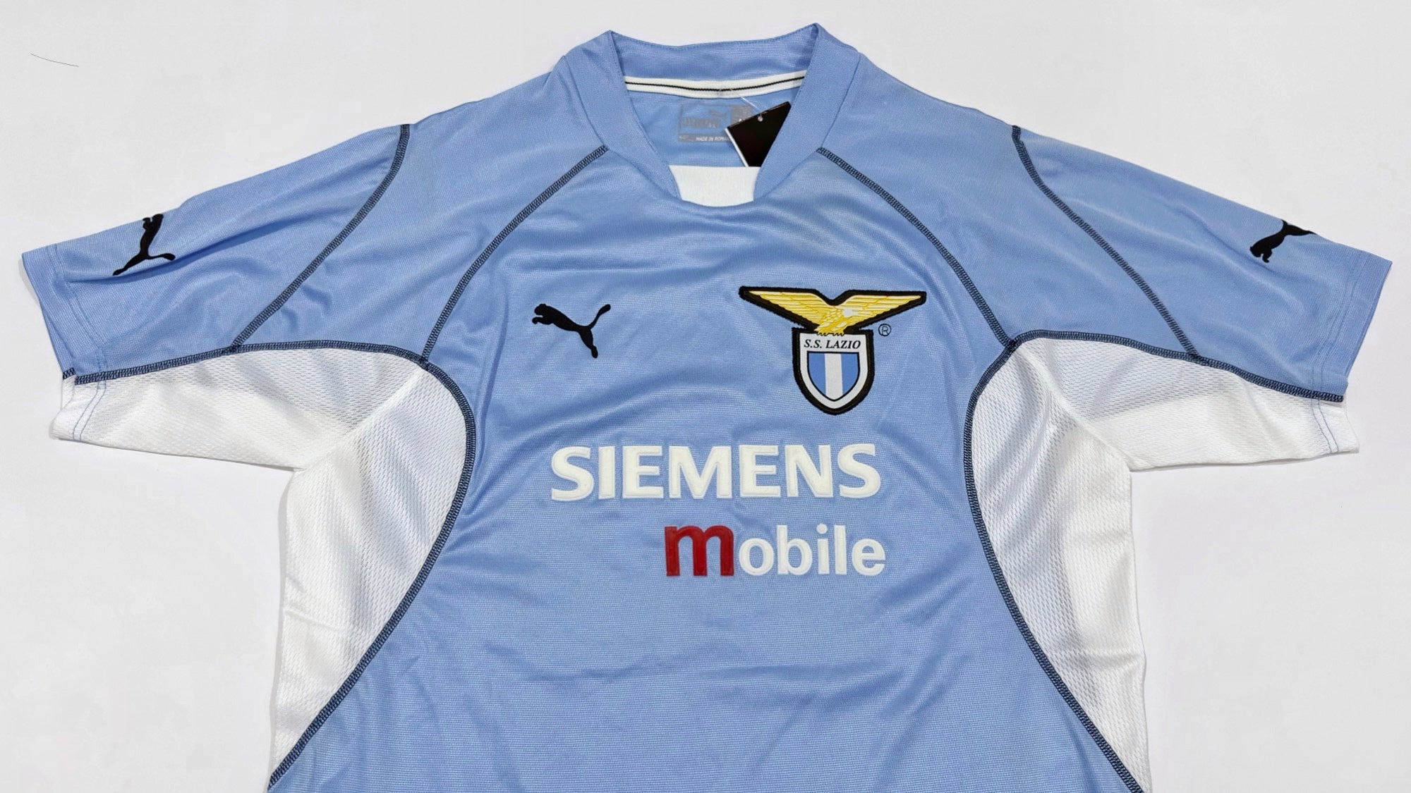 2001/02 Lazio #13 NESTA Home Jersey (M)