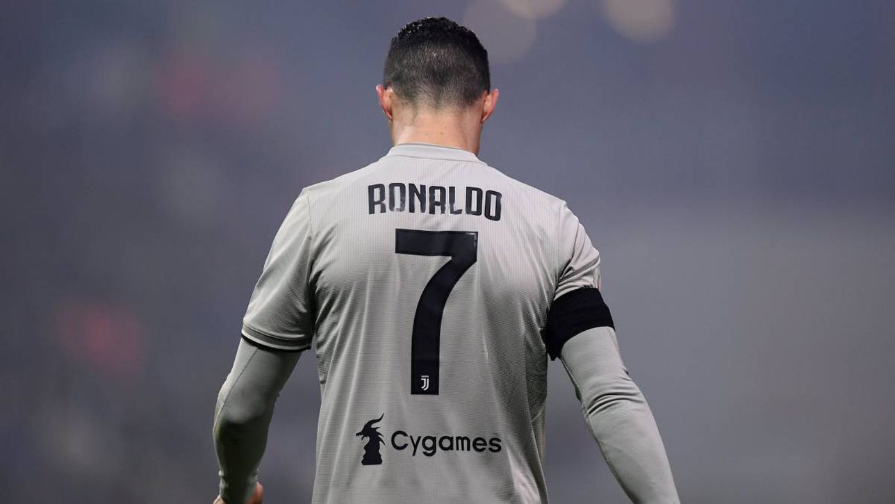 2018/19 Juventus #7 RONALDO Away Jersey (S) – Double Kick Football