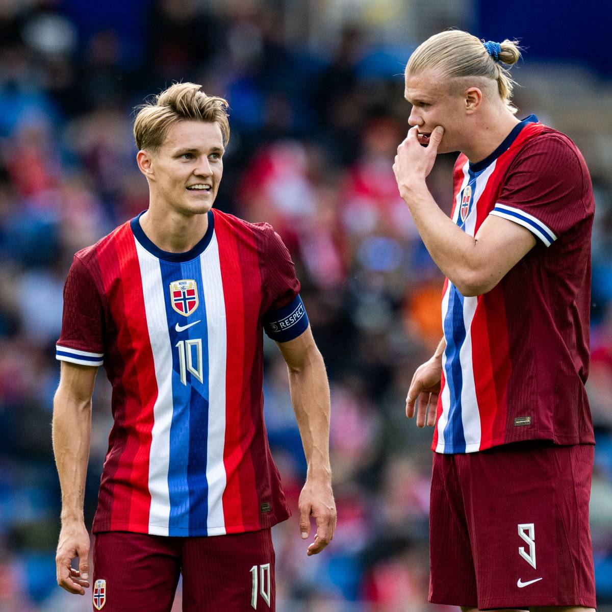 2024/25 Norway #10 ODEGAARD Home Jersey (L)