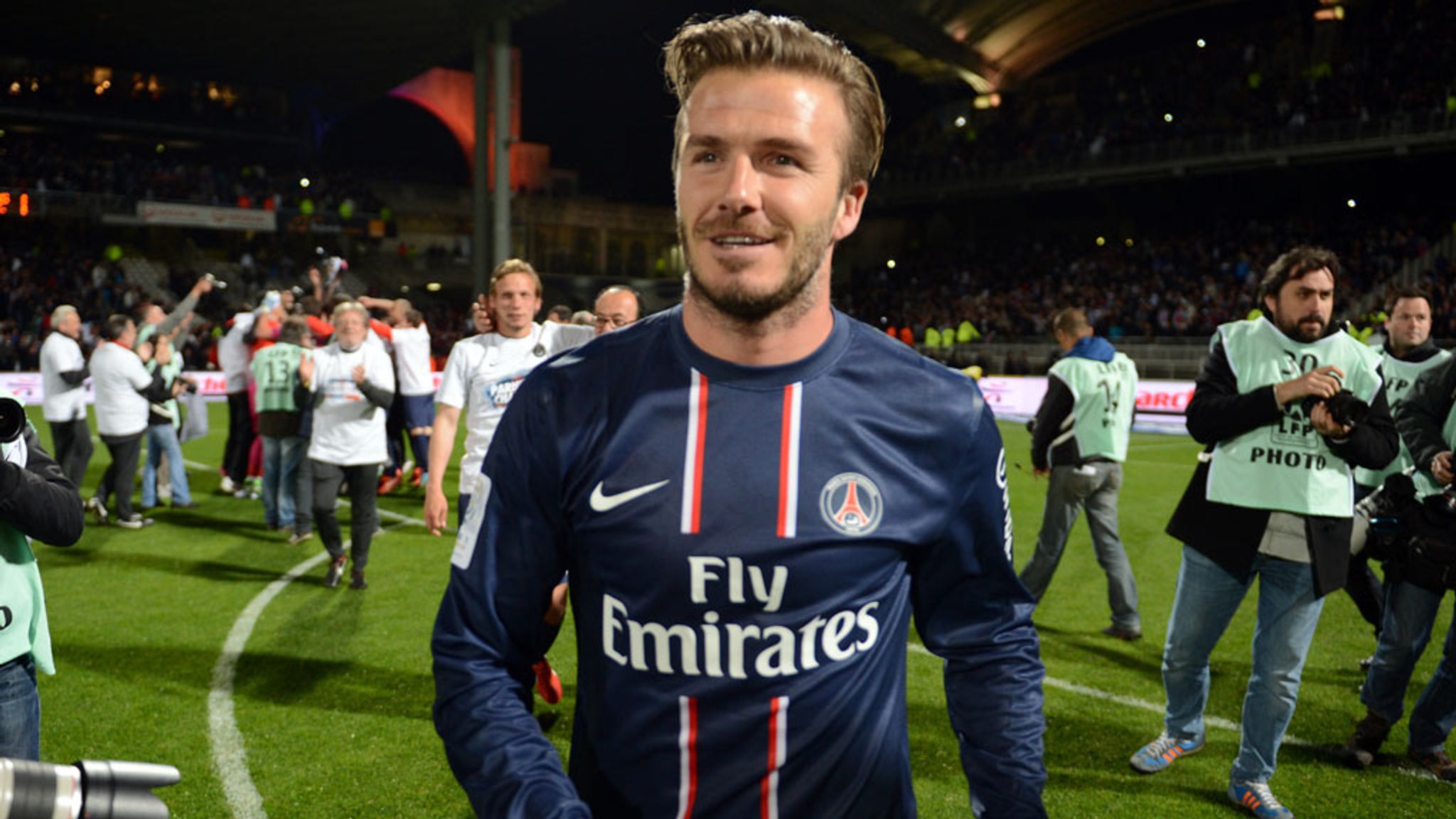 2012/13 PSG #32 BECKHAM Home Jersey (L)