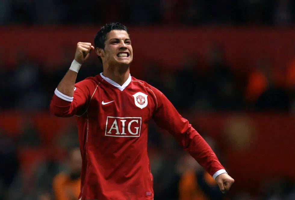 2006/07 Man Utd #7 RONALDO Home Jersey (L) L/S