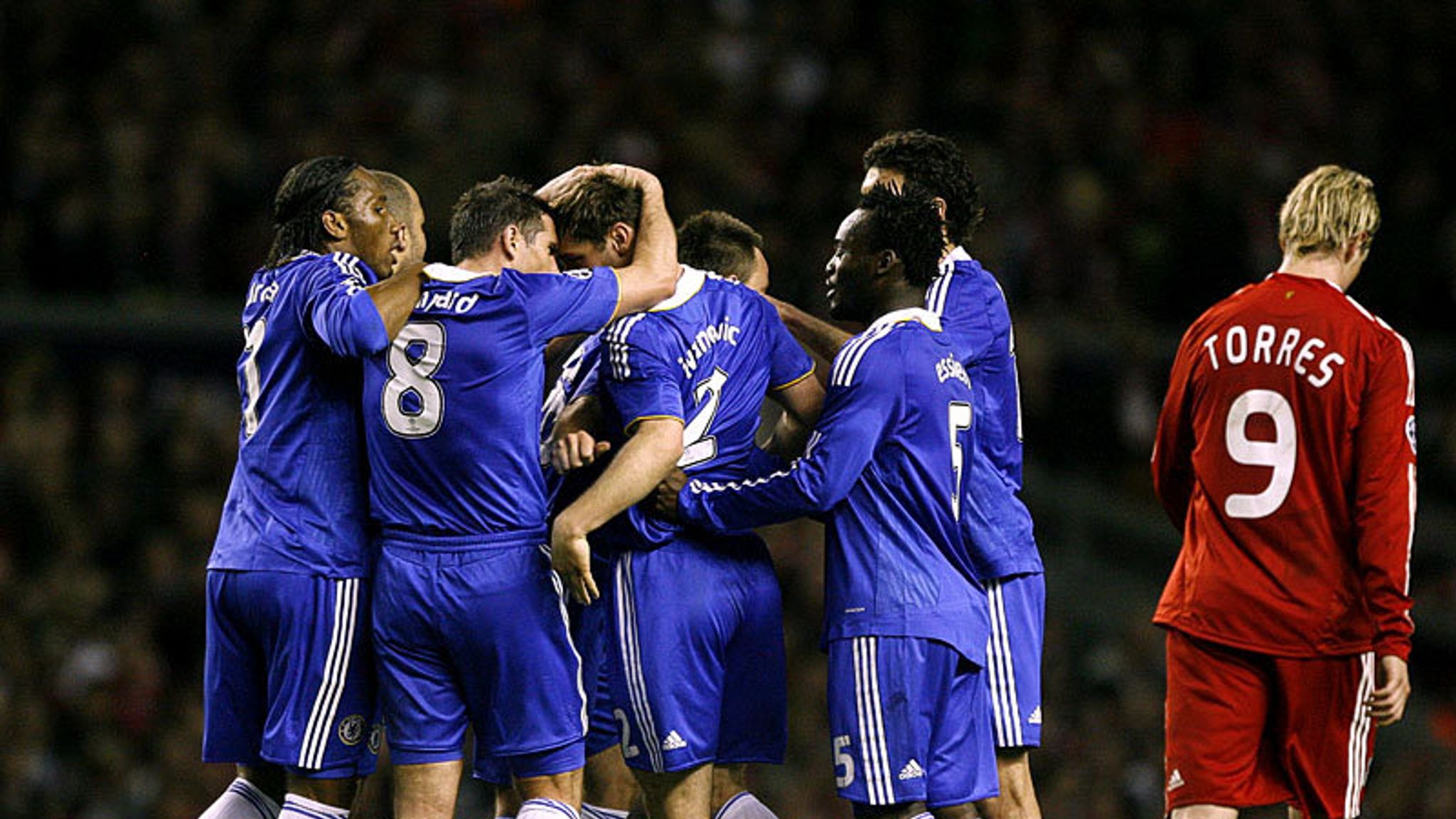 2008/09 Chelsea Home Jersey (L)
