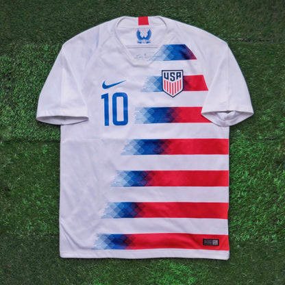 2018/19 USA #10 PULISIC Home Jersey (M)