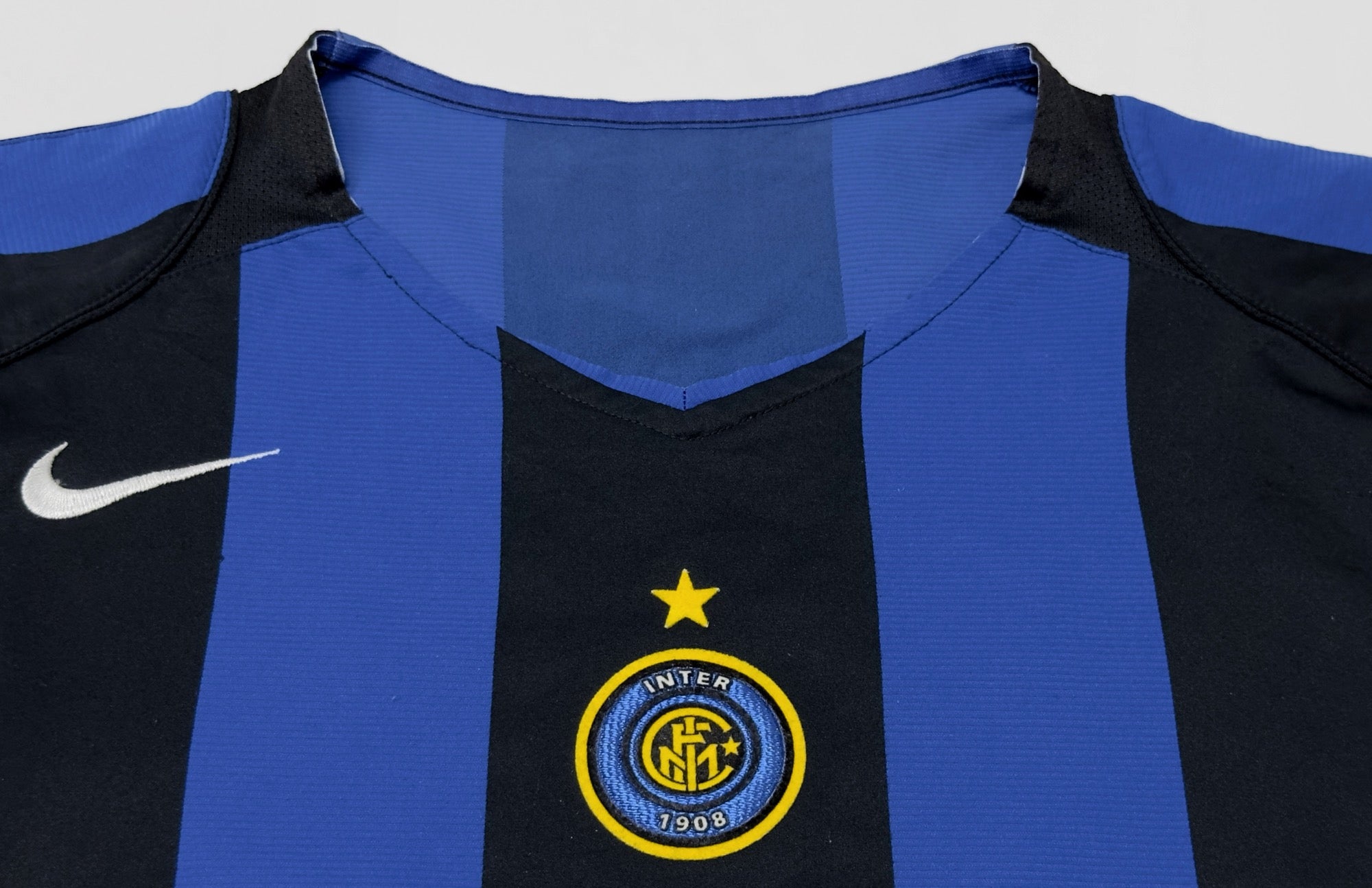 2004/05 Inter Milan #10 ADRIANO Home Jersey (M)