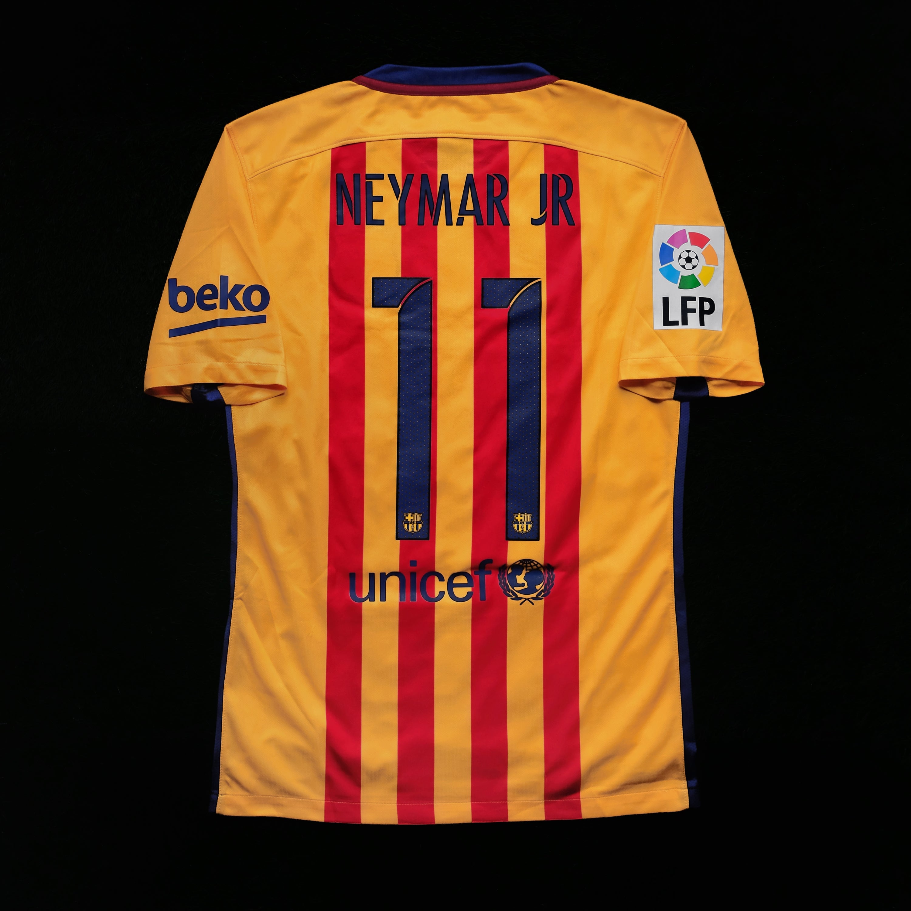 2015/16 Barcelona #11 NEYMAR JR Away Jersey (S)