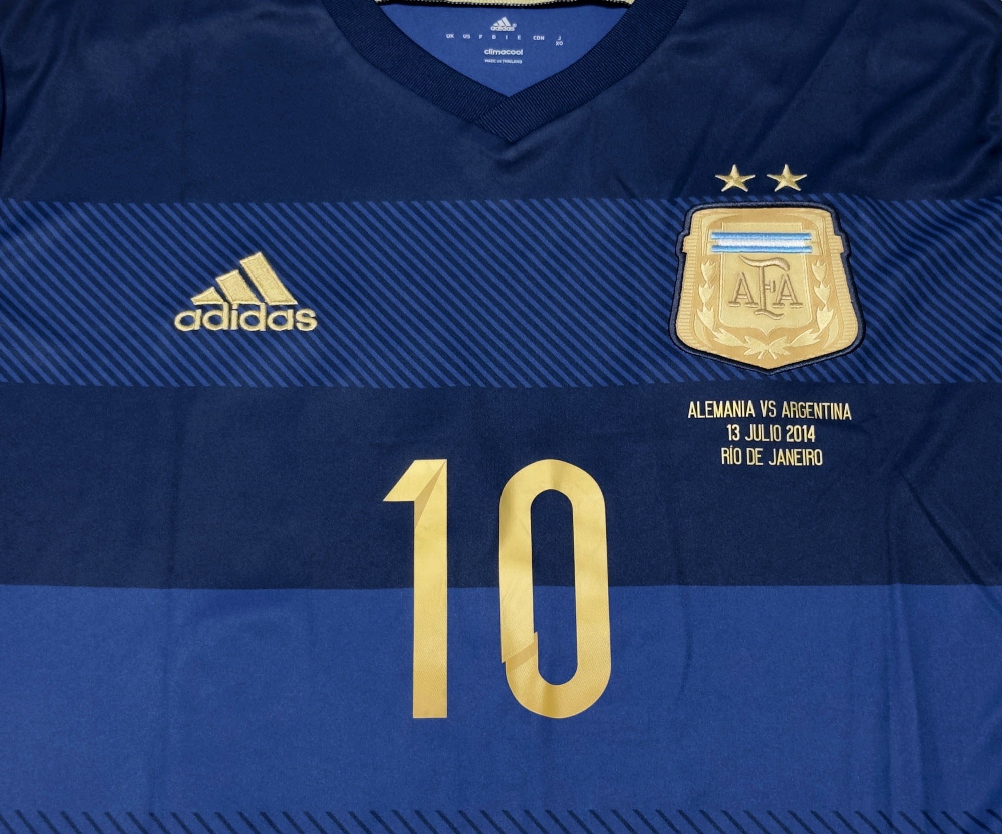 2013/15 Argentina #10 MESSI Away Jersey (L)