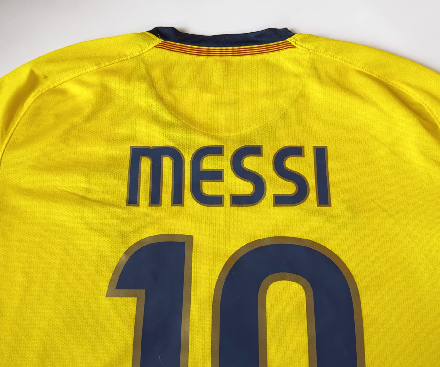 2008/09 Barcelona #10 MESSI Away Jersey (M)