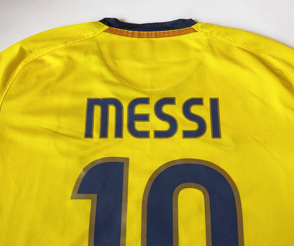 2008/09 Barcelona #10 MESSI Away Jersey (M)