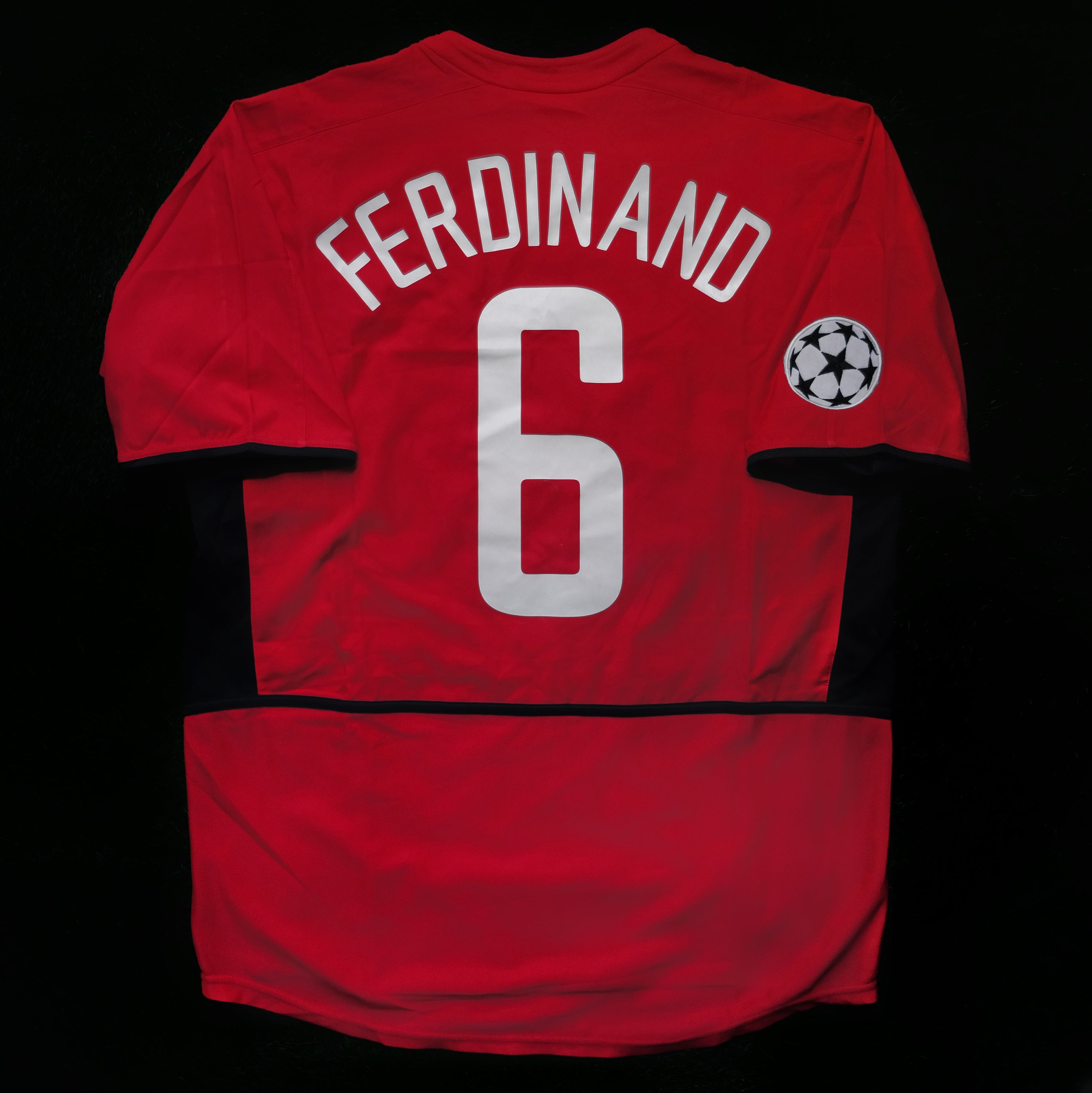 2002/03 Man Utd #6 FERDINAND Home Jersey (L)