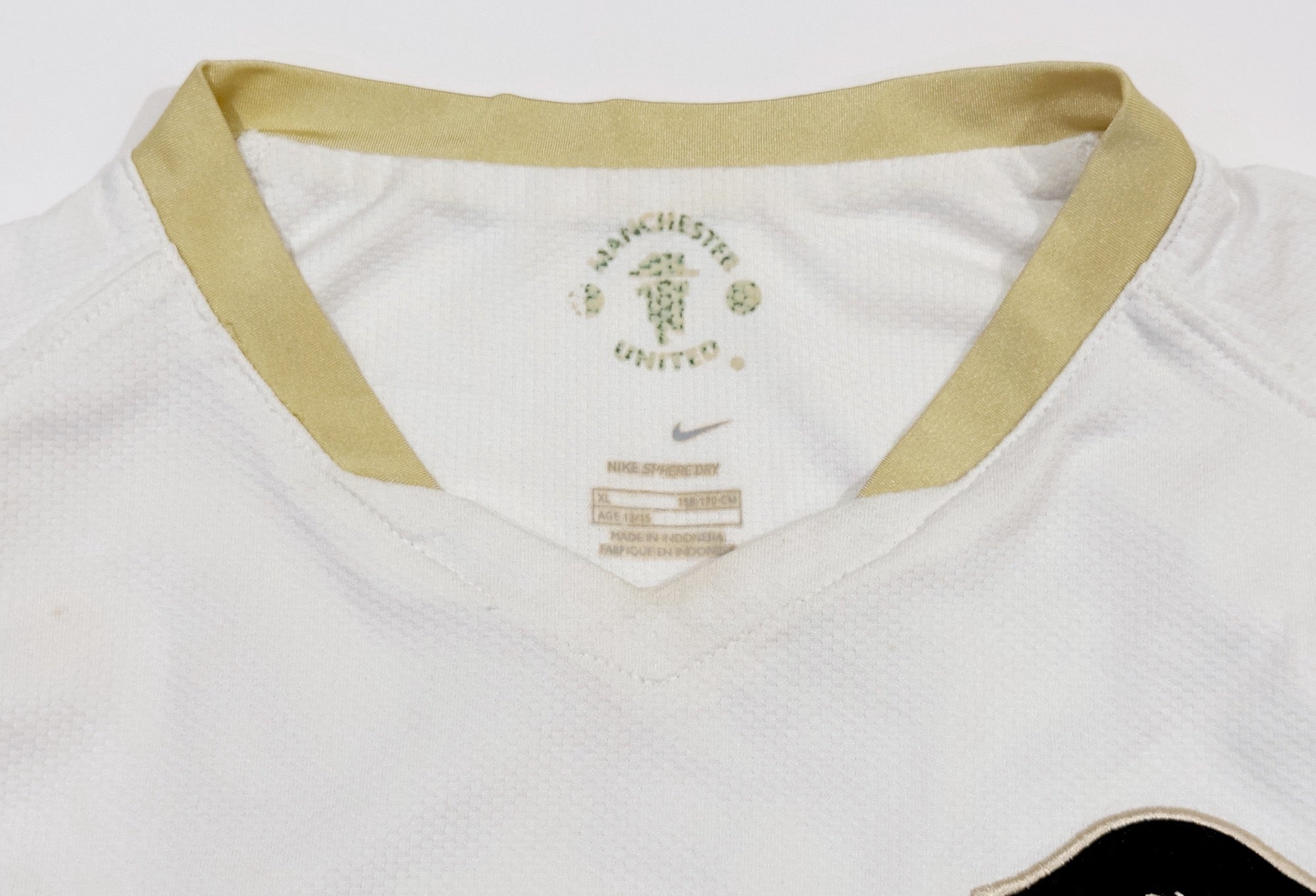 2006/08 Man Utd #9 SAHA Away Jersey (Y)
