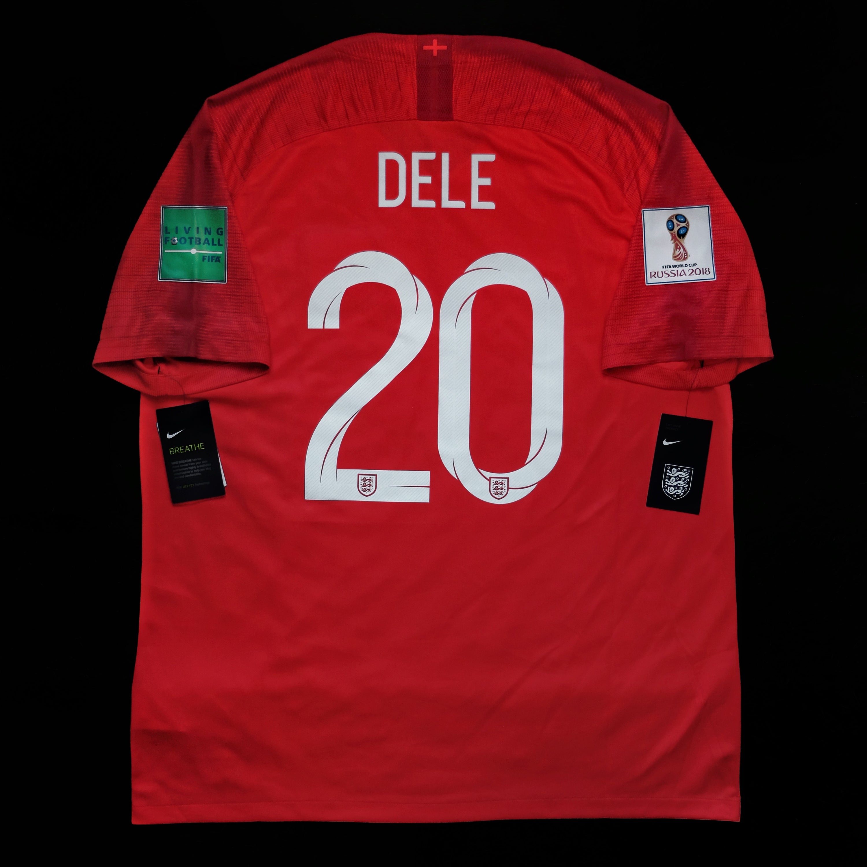 2018/19 England #20 DELE Away Jersey (XL)