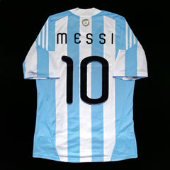 2010/11 Argentina #10 MESSI Home Jersey (L)