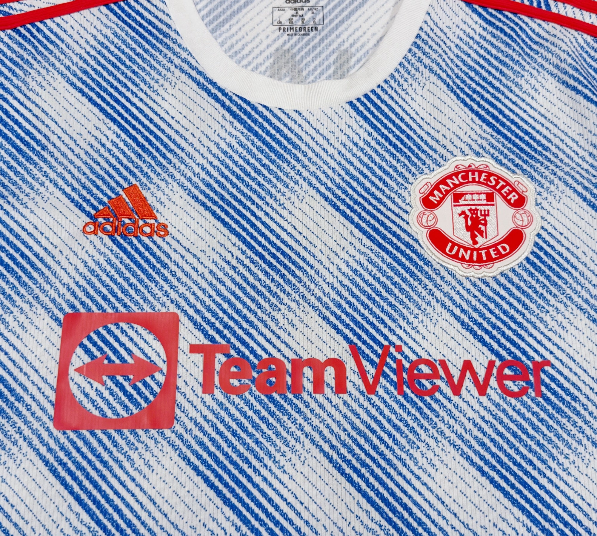 2021/22 Man Utd #7 RONALDO Away Jersey (XL)