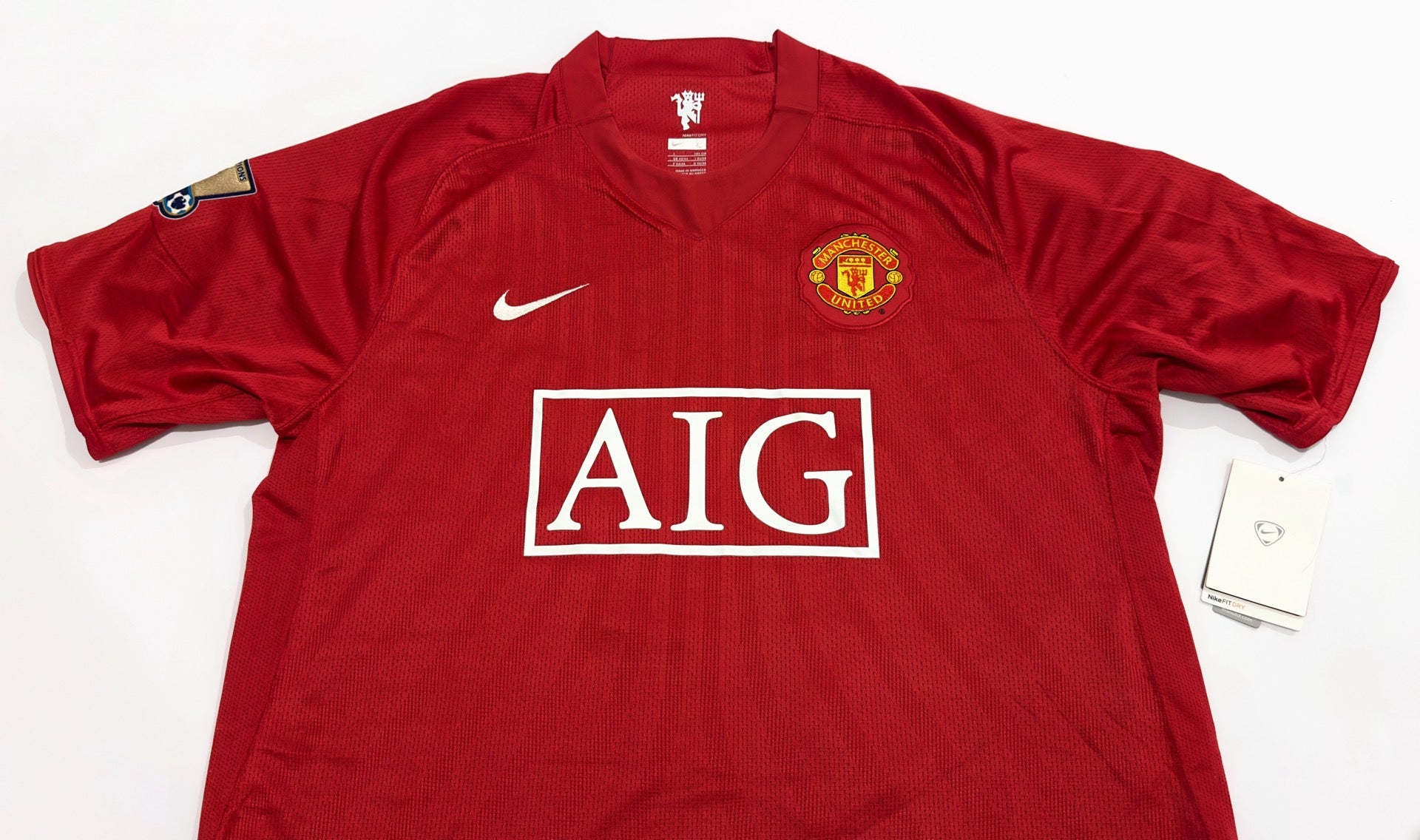 2007/08 Man Utd #17 NANI Home Jersey (L)