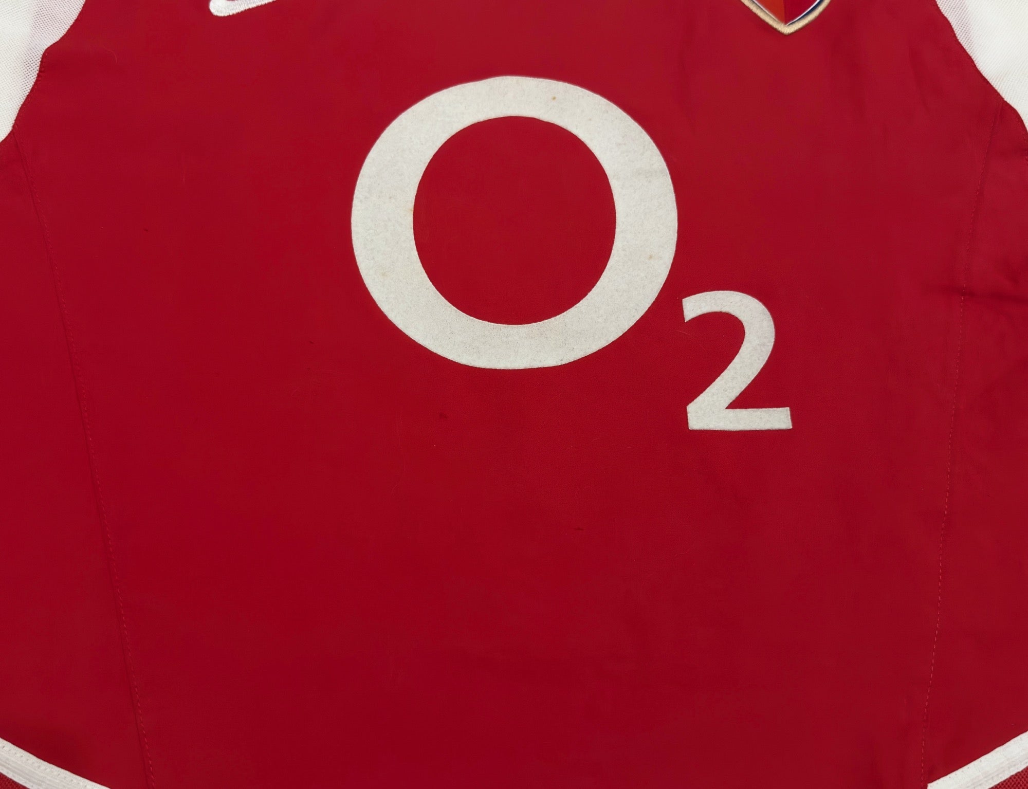 2002/04 Arsenal #10 BERGKAMP Home Jersey (S)