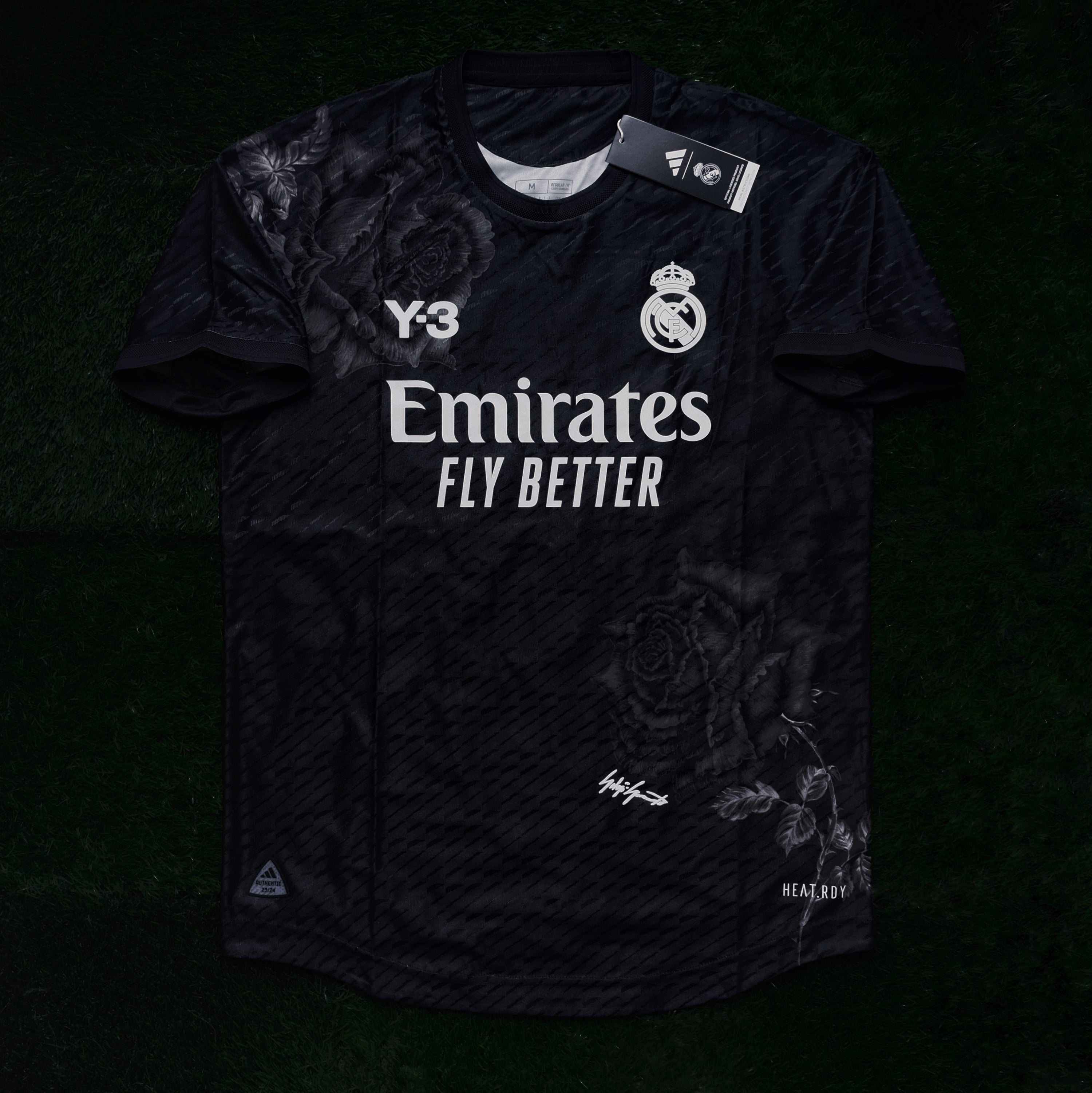 2023/24 Real Madrid X Y-3 Fourth GK Black Jersey (M)
