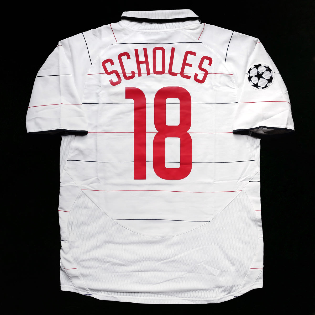 2003/05 Man Utd #18 SCHOLES Third Jersey (L)