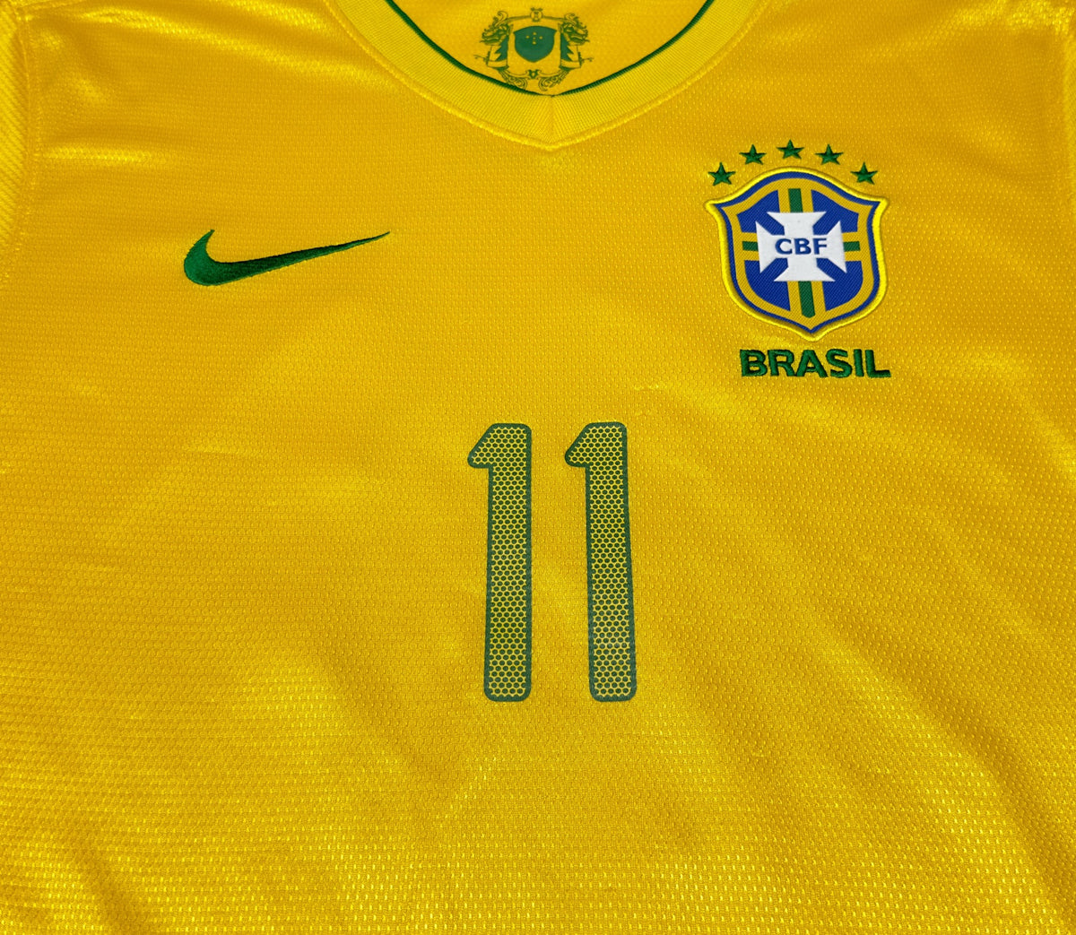 2012/13 Brazil #11 NEYMAR Home Jersey (S)