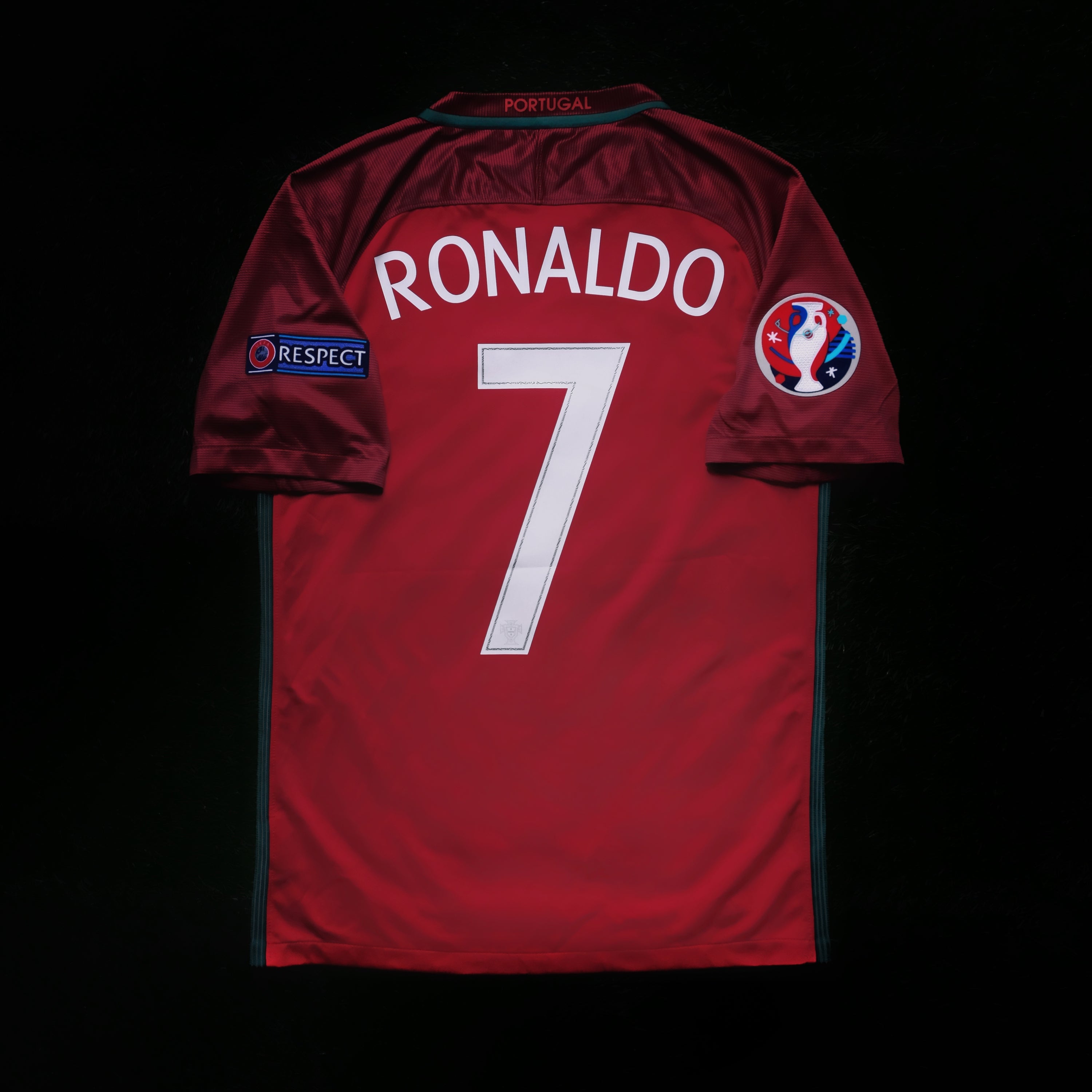 2016/17 Portugal #7 RONALDO Home Jersey (S)