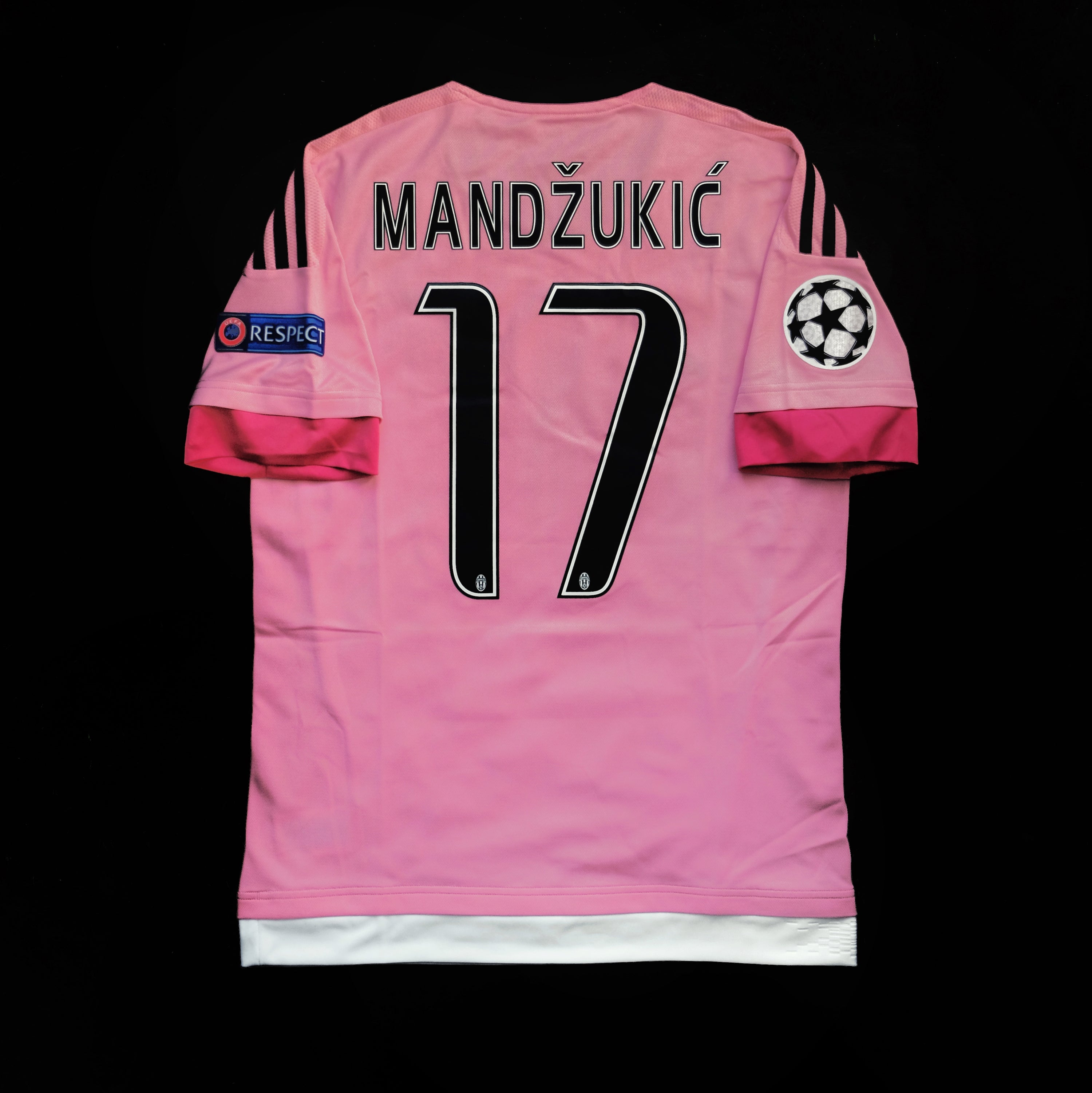 2015/16 Juventus #17 MANDZUKIC Away Jersey (S)