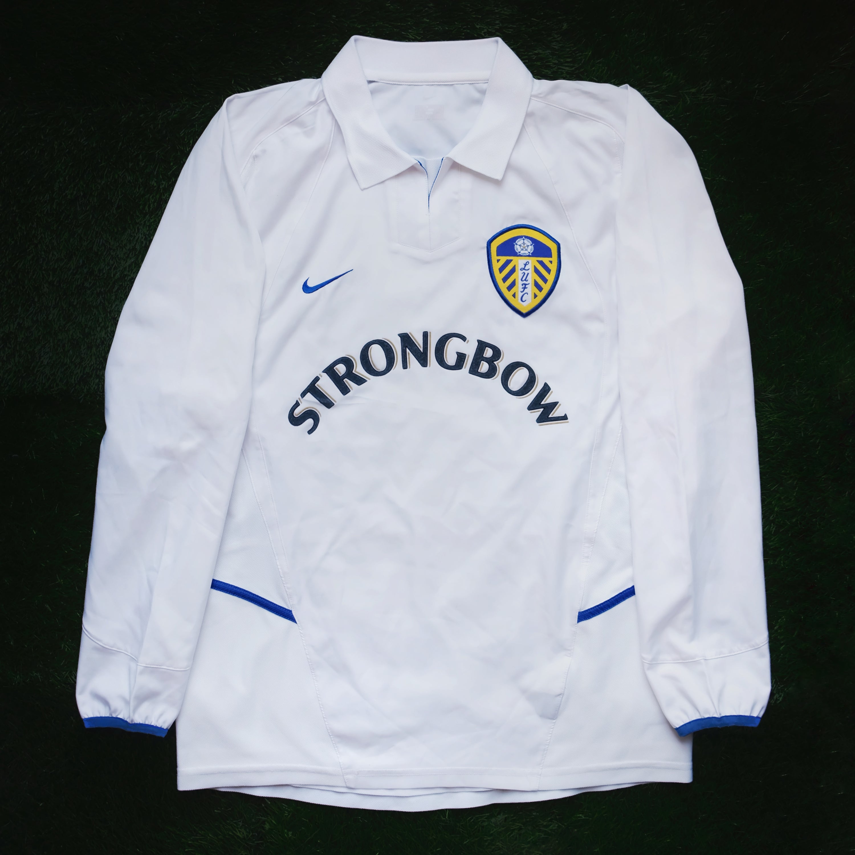 2002/03 Leeds United Home Jersey (M) L/S