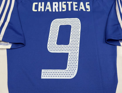 2004/06 Greece #9 CHARISTEAS Home Jersey (M)