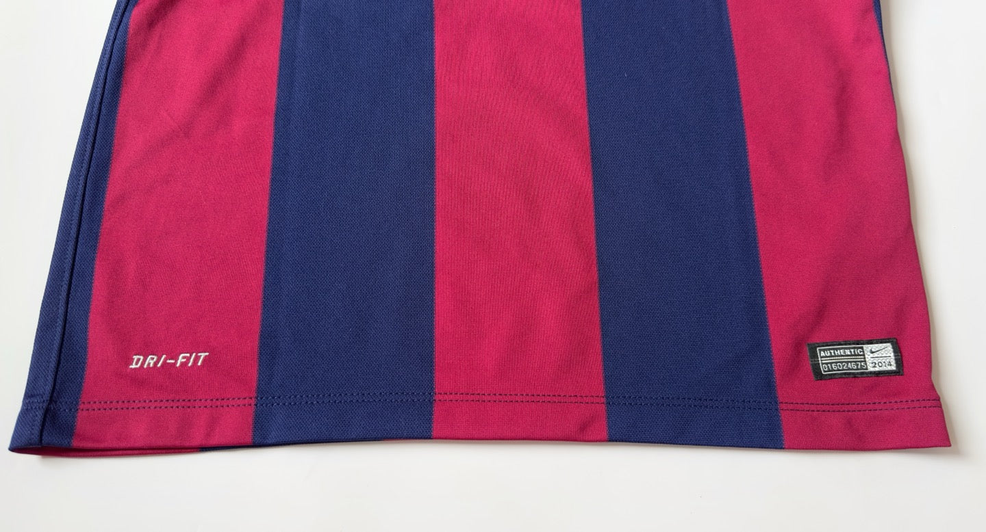 2014/15 Barcelona #10 MESSI Home Jersey (S)